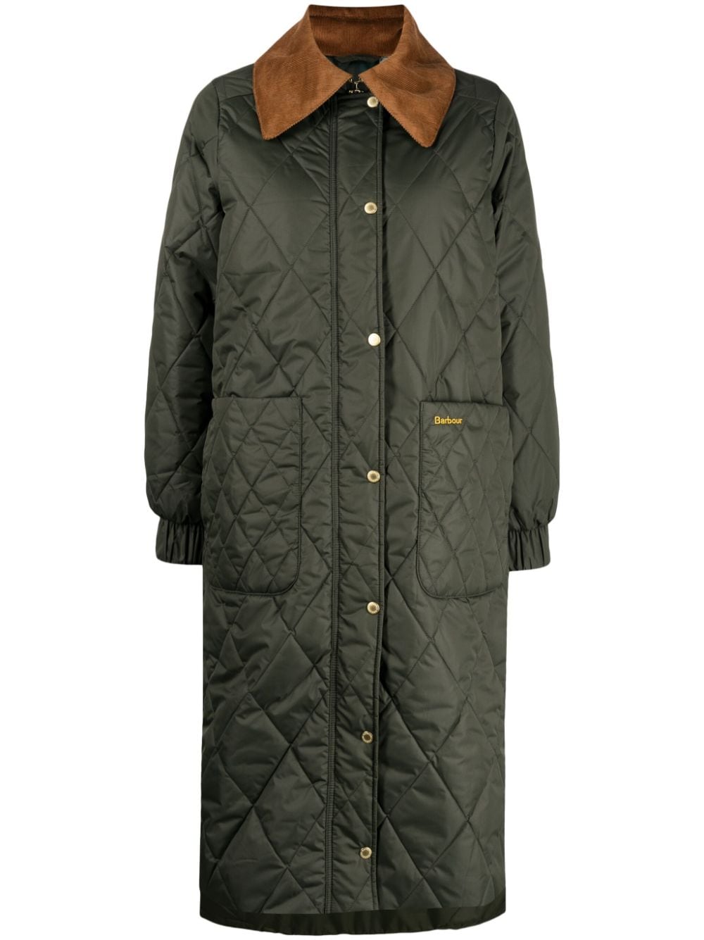 Barbour Marsett quilted coat - Green von Barbour