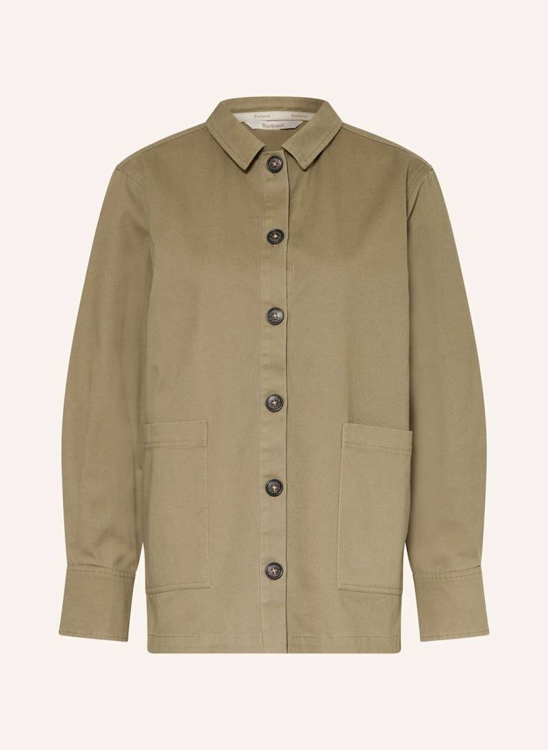 Barbour Overshirt Lyndale gruen von Barbour
