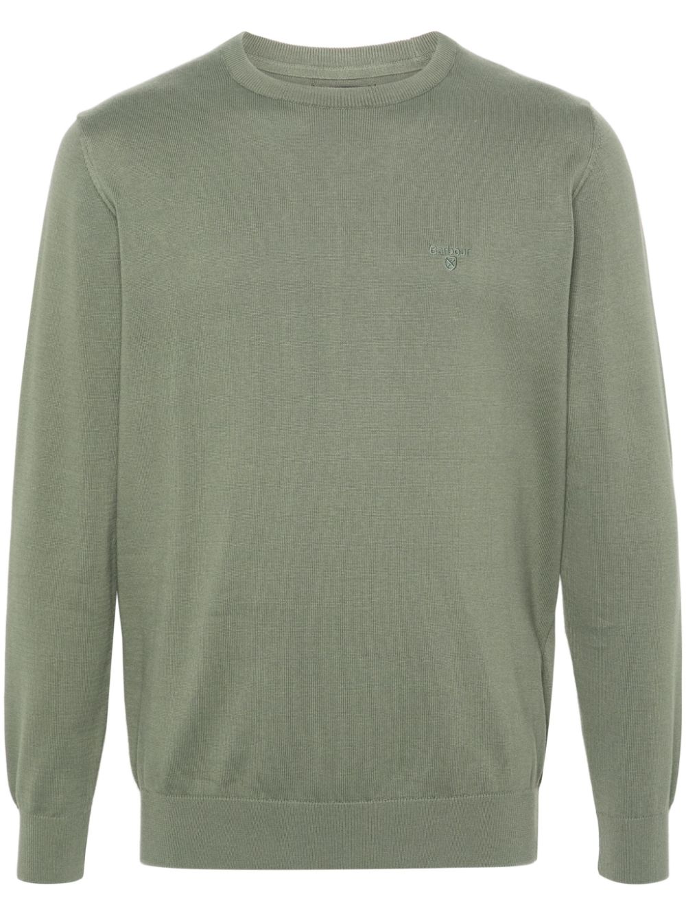 Barbour Pima cotton jumper - Green von Barbour