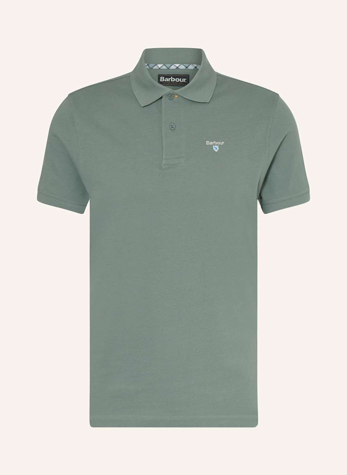Barbour Piqué-Poloshirt gruen Barbour Piqué-Poloshirt gruen von Barbour