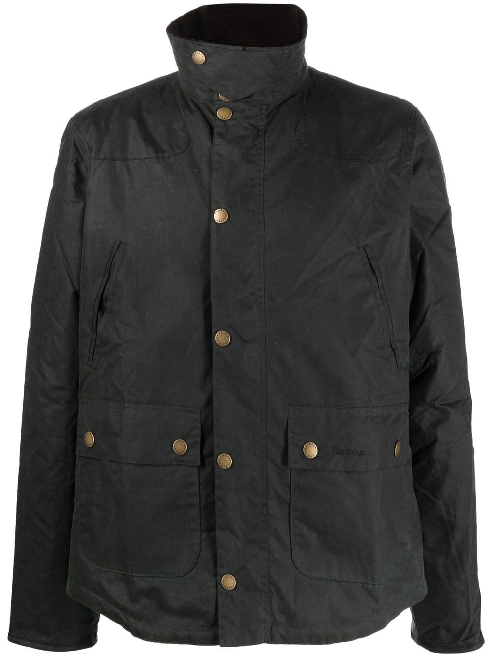 Barbour Reelin wax-coated jacket - Blue von Barbour