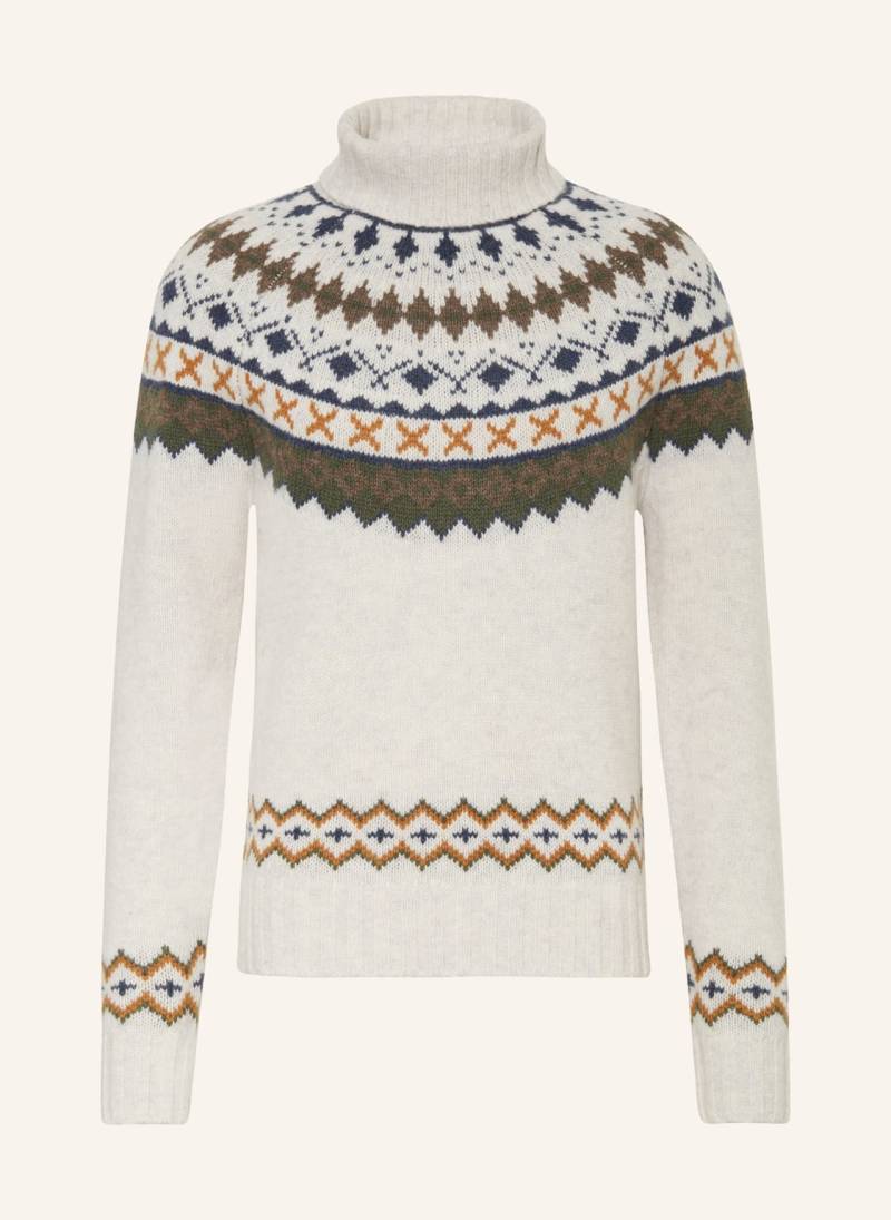 Barbour Rollkragenpullover Roose weiss von Barbour