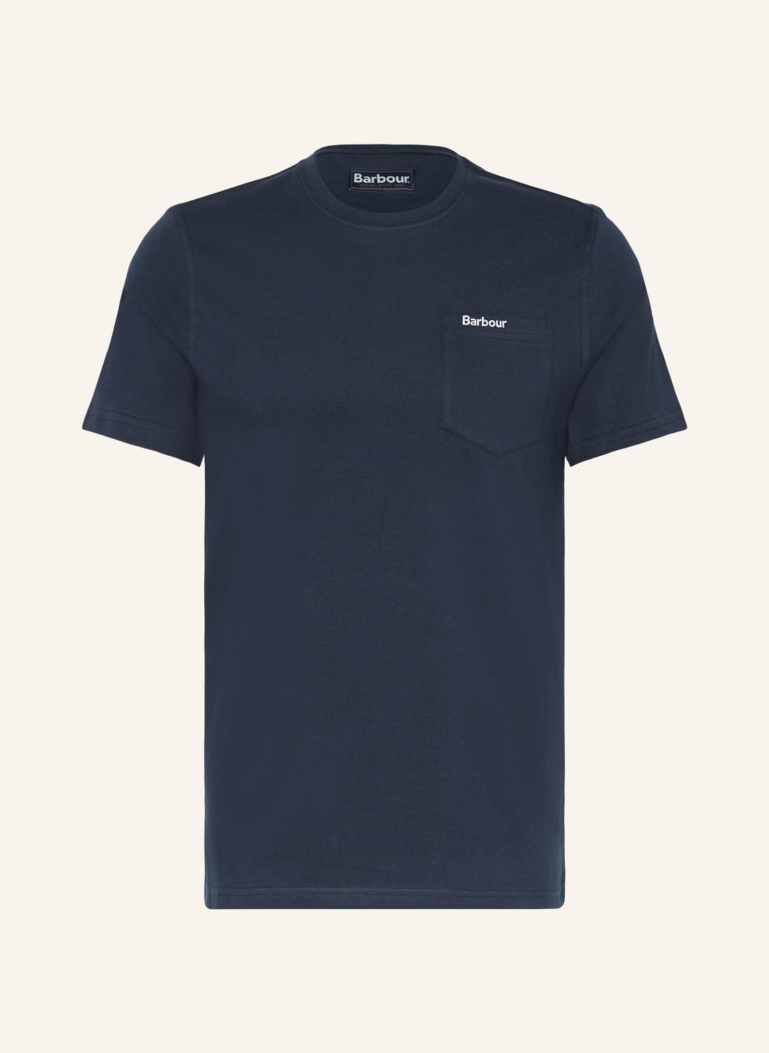 Barbour T-Shirt Langdon blau von Barbour