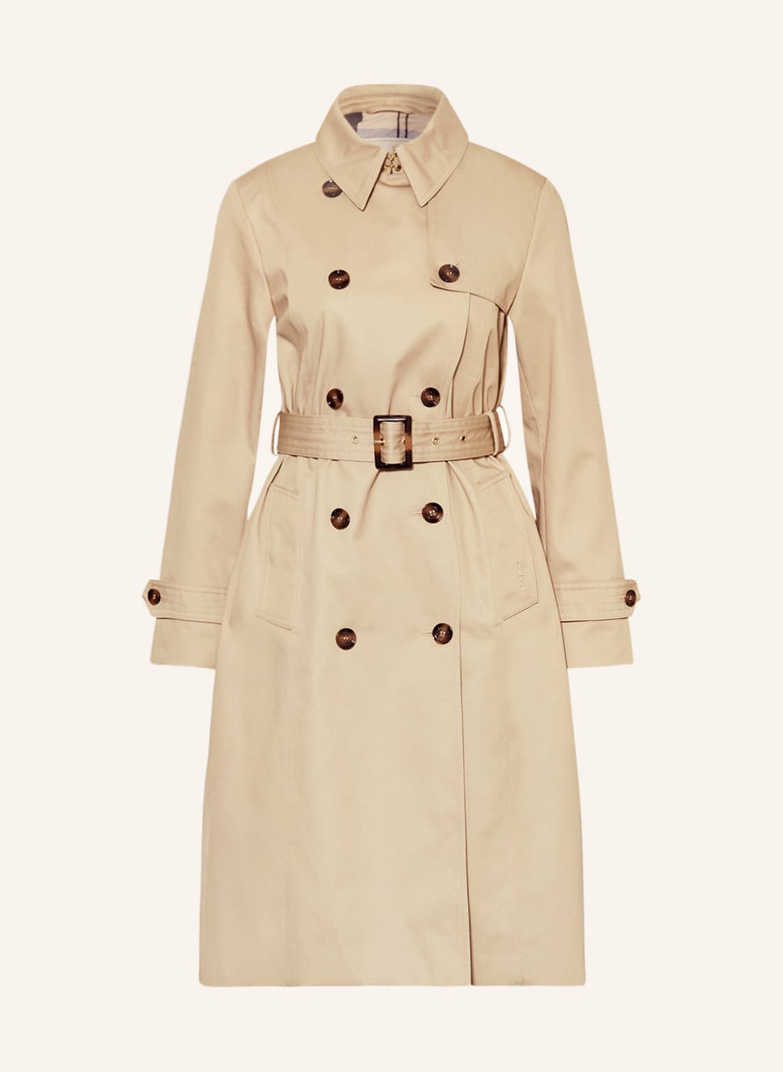 Barbour Trenchcoat Greta beige von Barbour