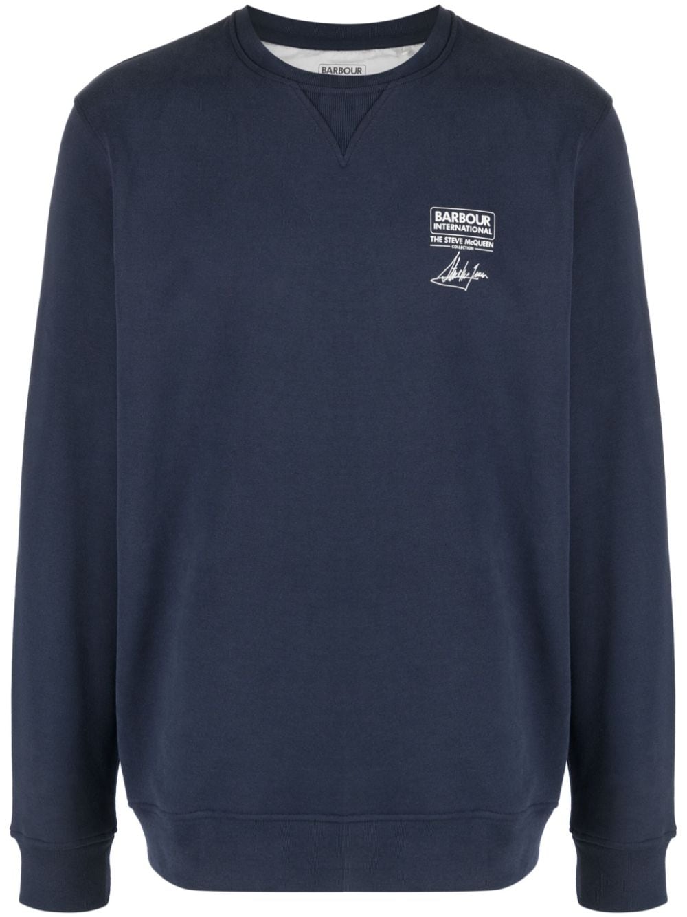 Barbour Watch crew-neck sweatshirt - Blue von Barbour