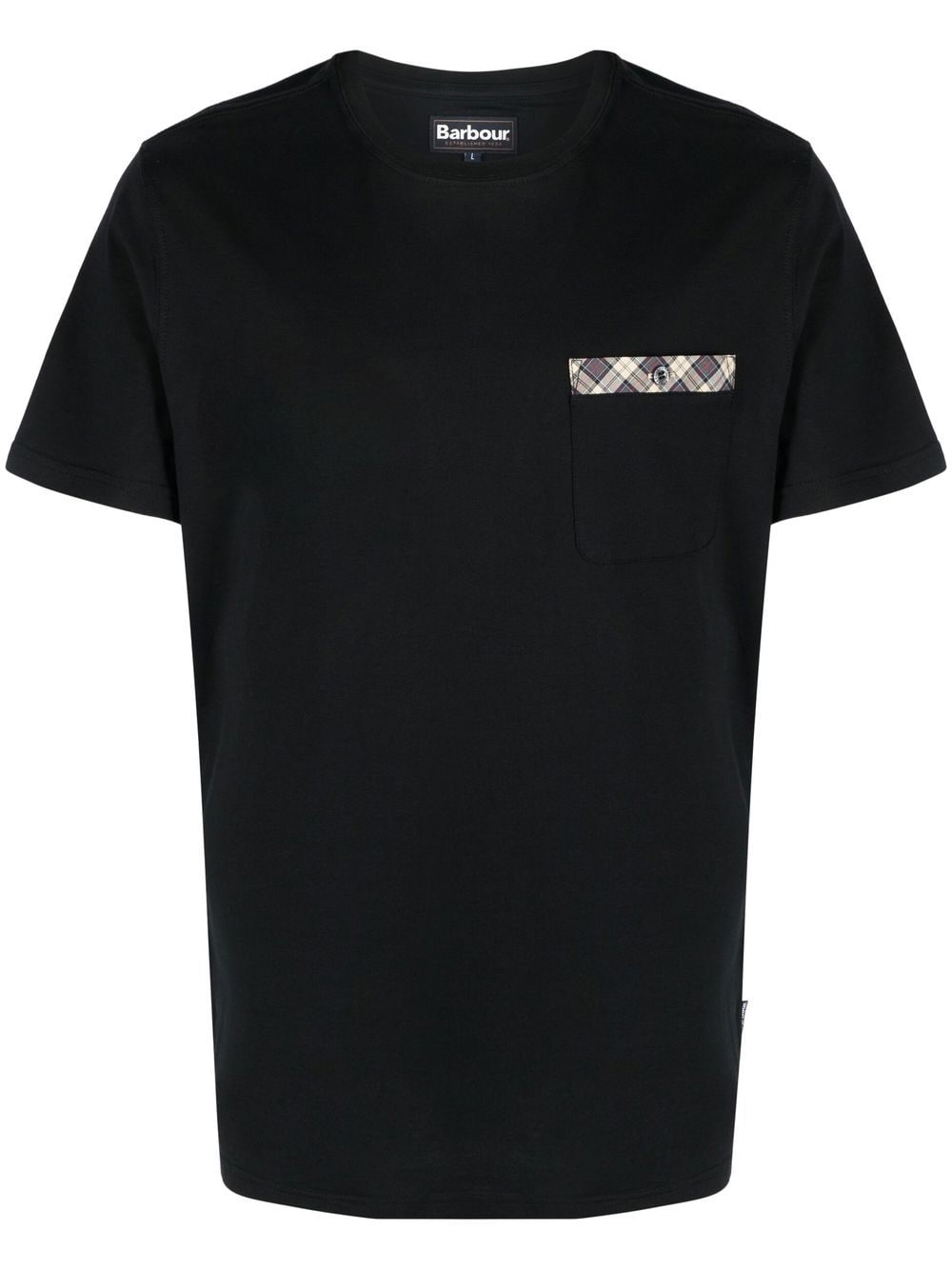 Barbour chest-pocket crew-neck T-shirt - Black von Barbour