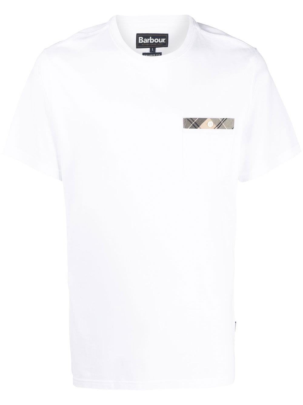 Barbour chest-pocket crew-neck T-shirt - White von Barbour