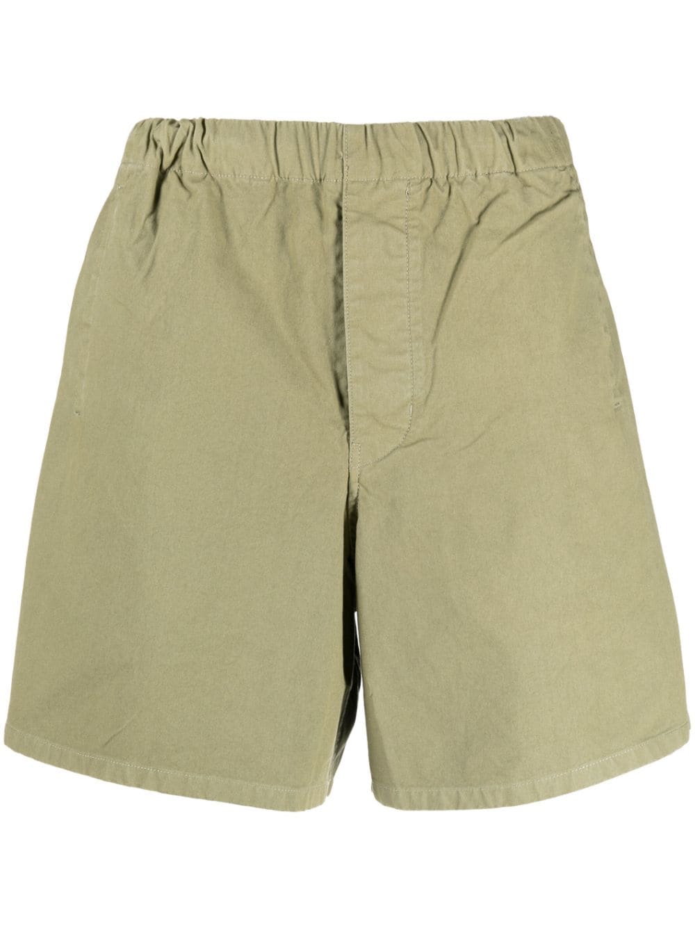 Barbour elasticated-waist cotton bermuda shorts - Green von Barbour