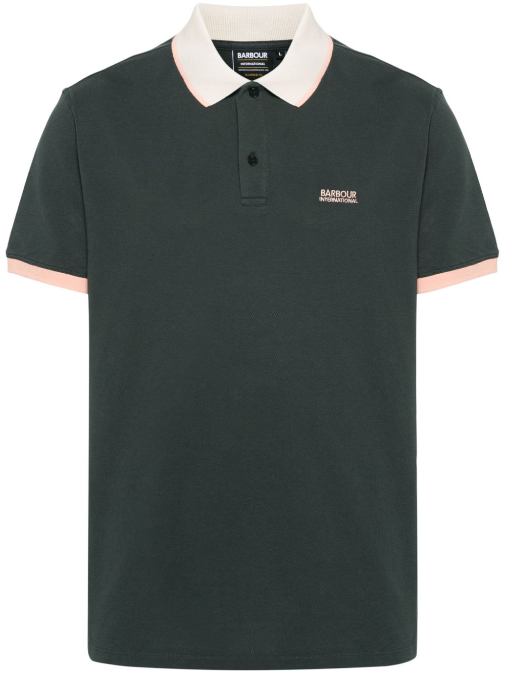 Barbour logo-embroidered polo shirt - Green von Barbour