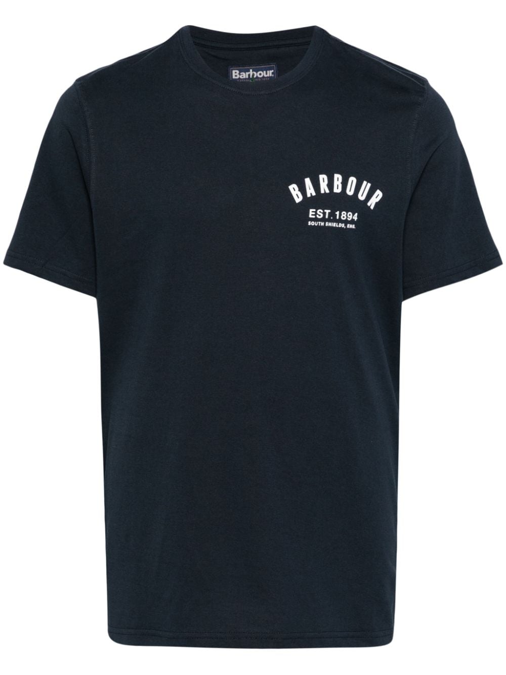 Barbour logo-print cotton T-shirt - Blue von Barbour