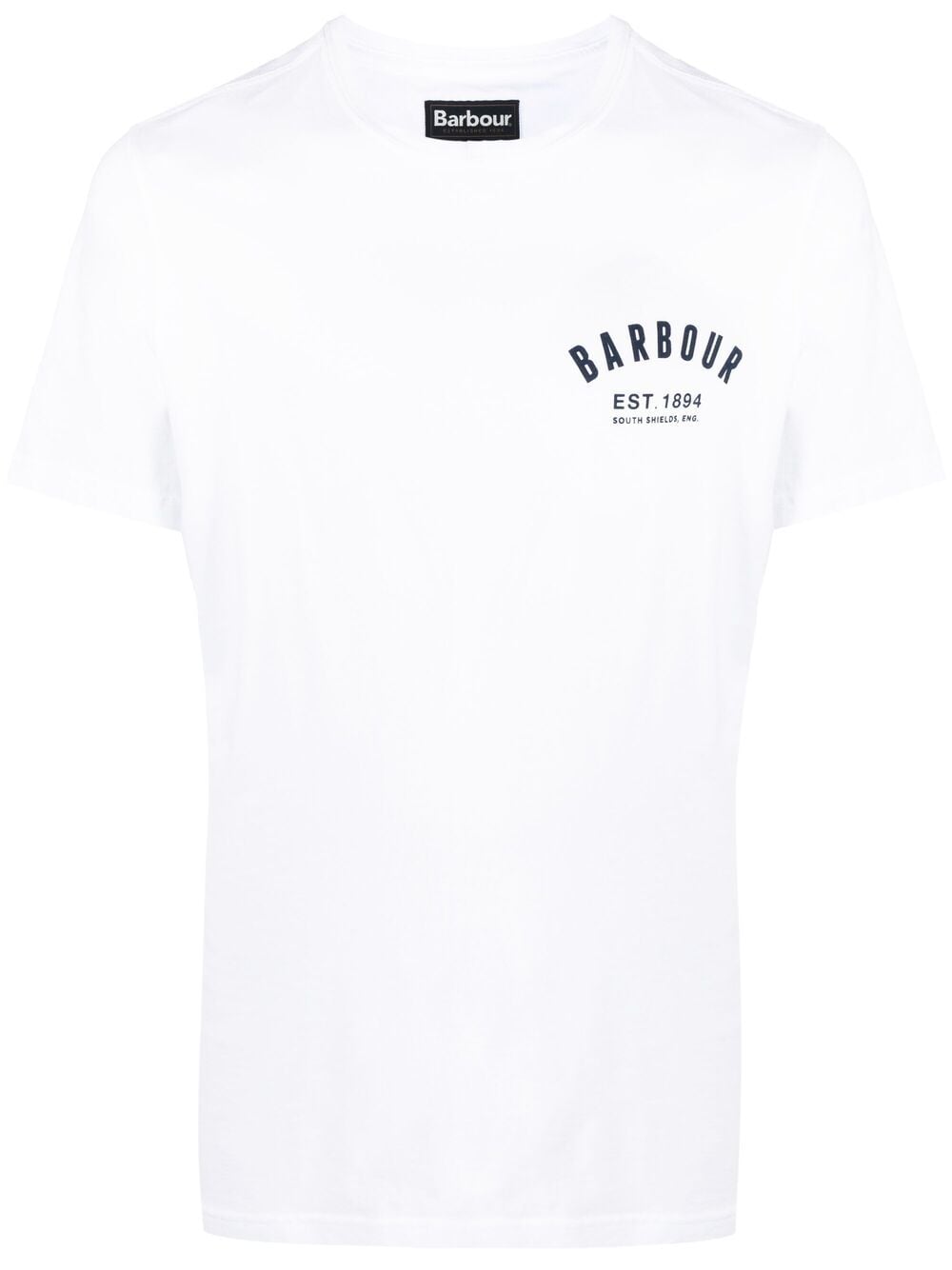 Barbour logo-print short-sleeved T-shirt - White von Barbour
