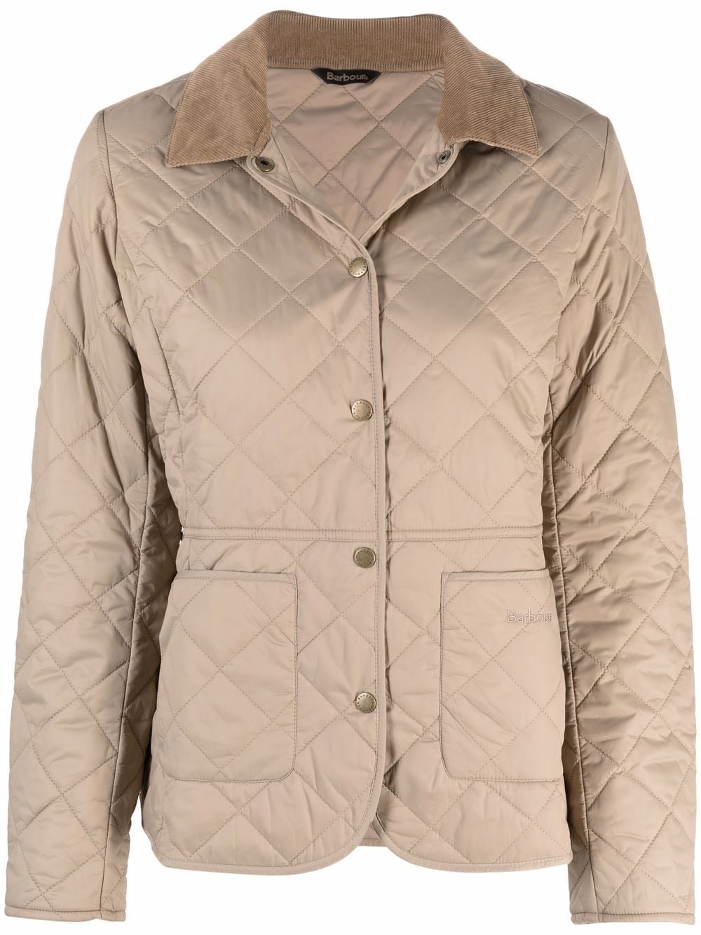 Barbour quilted puffer jacket - Neutrals von Barbour