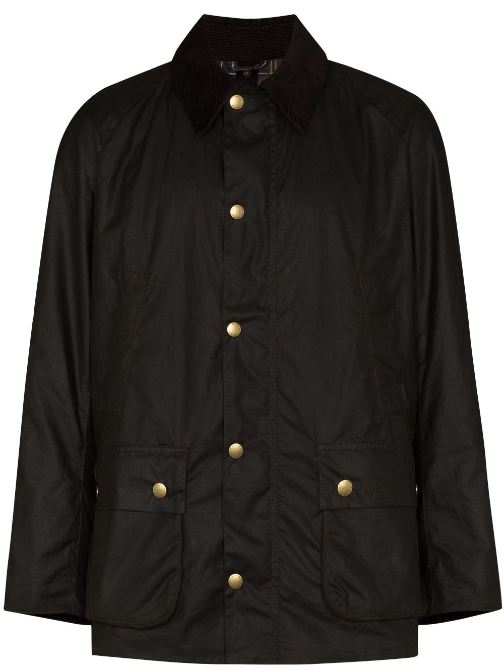 Barbour snap-button fastening jacket - Green von Barbour