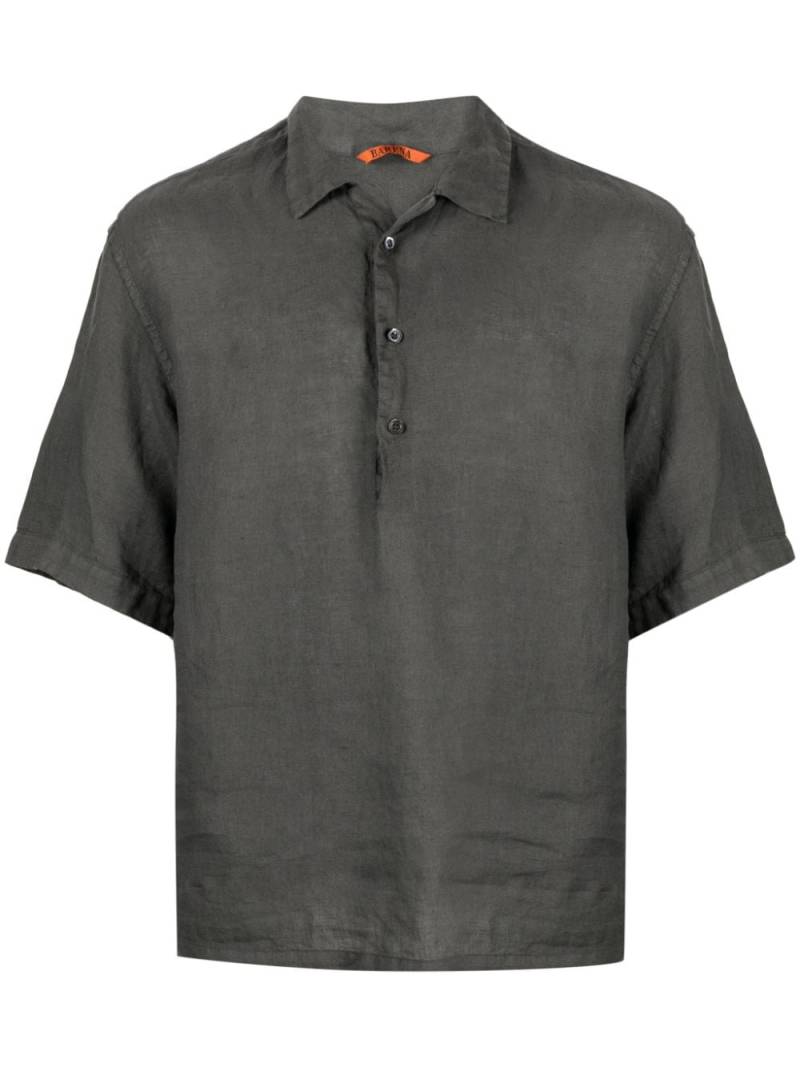 Barena Mola linen shirt - Grey von Barena