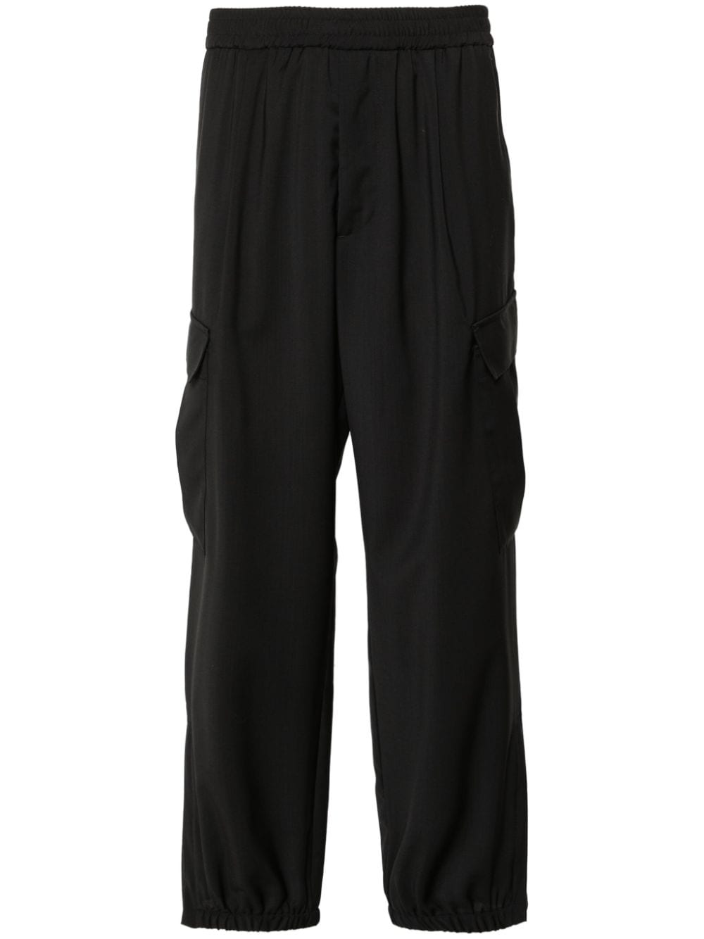 Barena Rambagio low-rise tapered trousers - Black von Barena