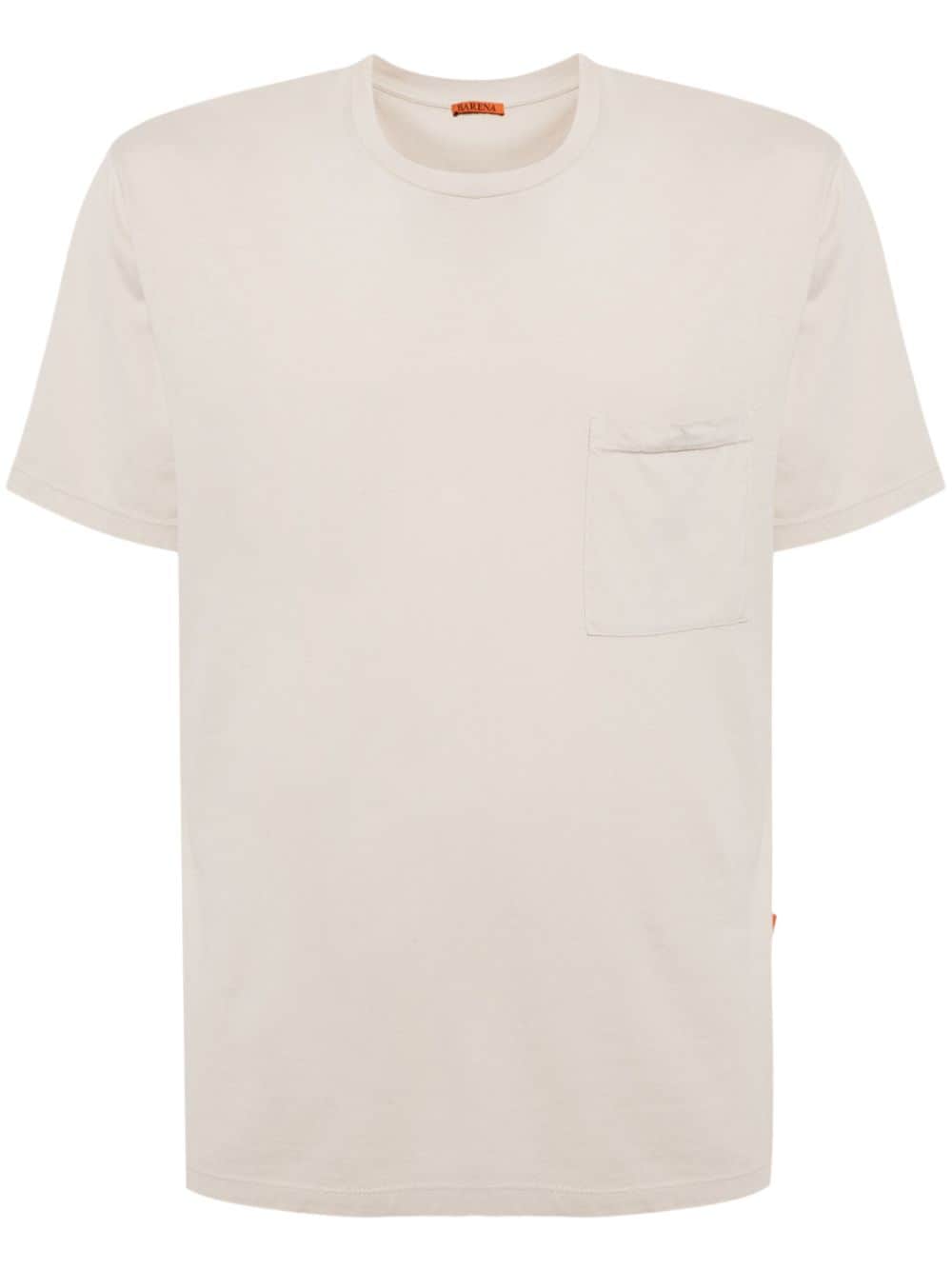 Barena chest-pocket cotton T-shirt - Neutrals von Barena