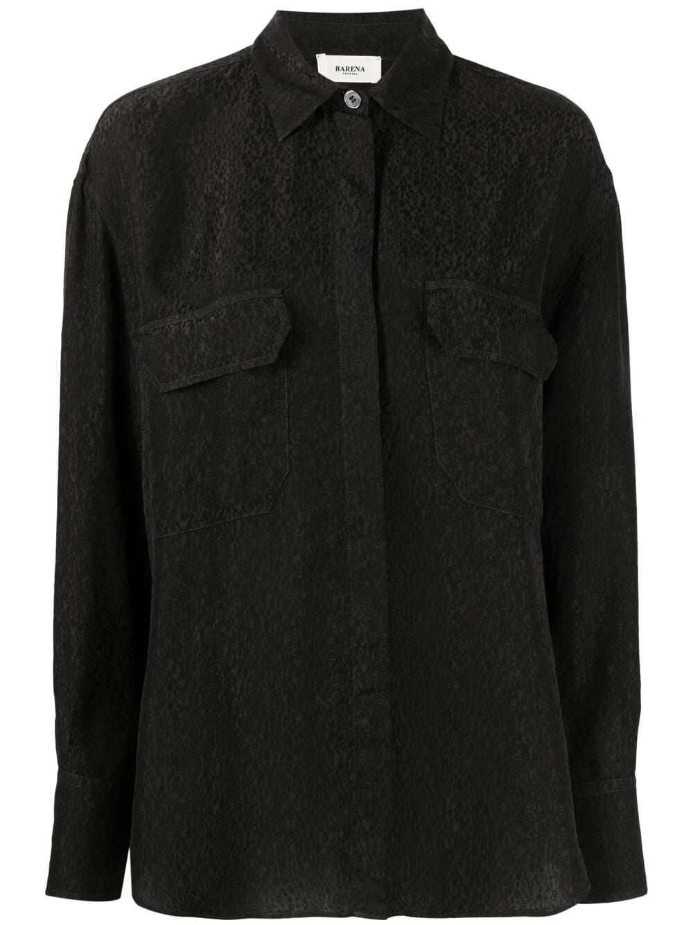 Barena knitted button-up shirt - Black von Barena
