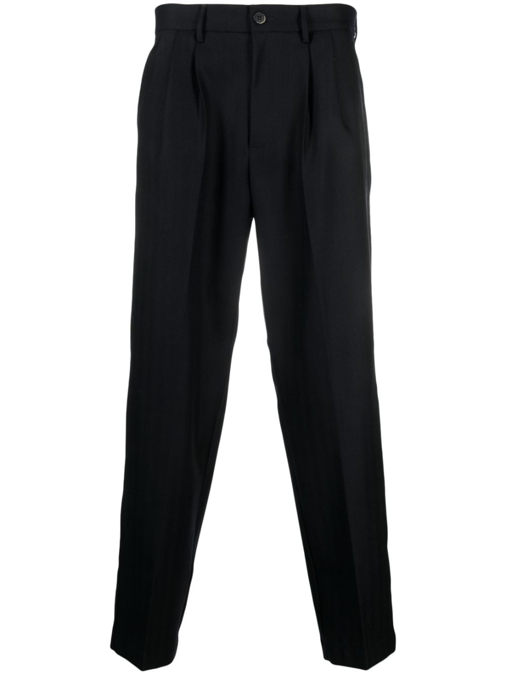 Barena pleat-detailing wool trousers - Blue von Barena