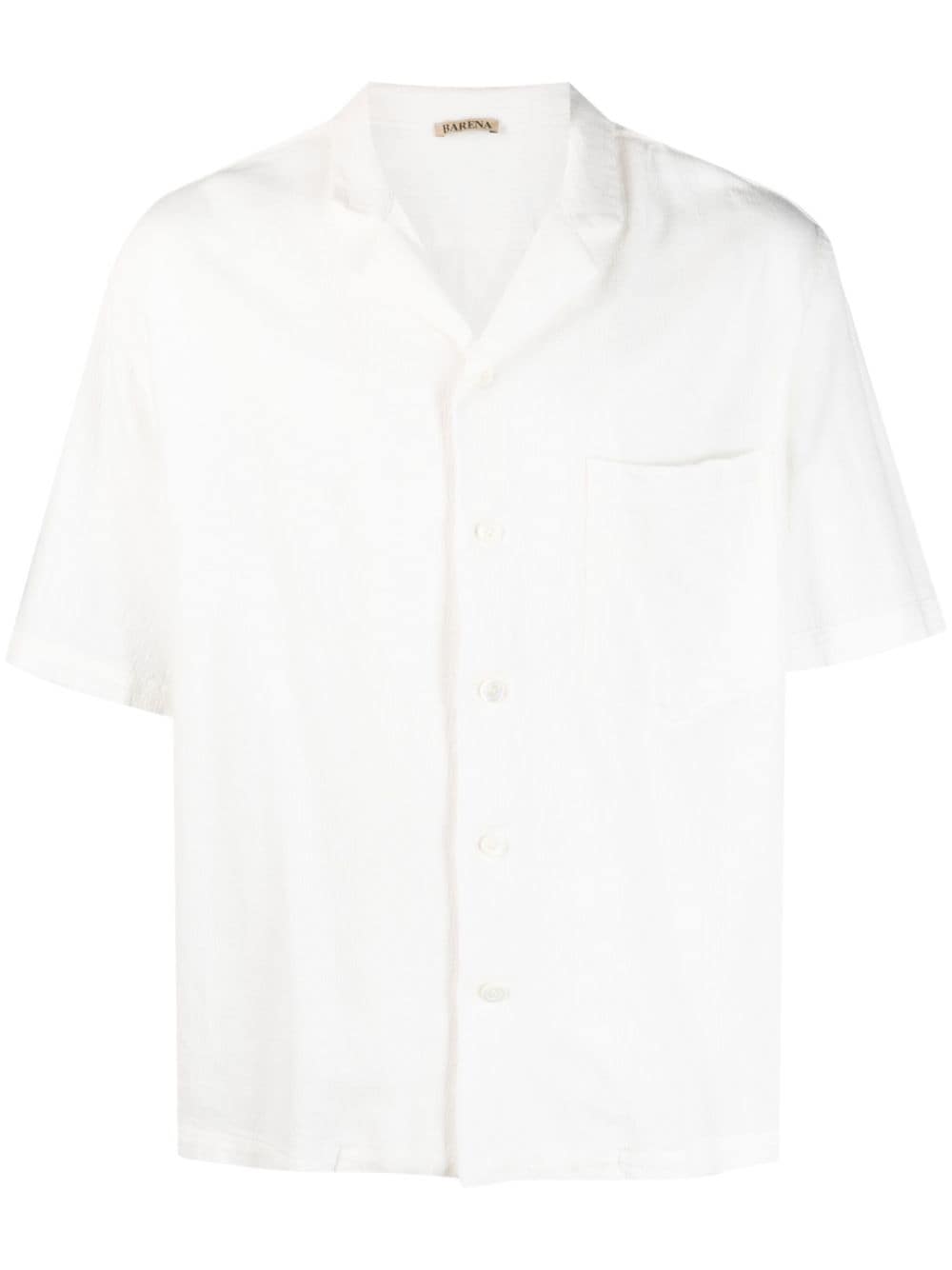 Barena short-sleeve cotton shirt - Neutrals von Barena
