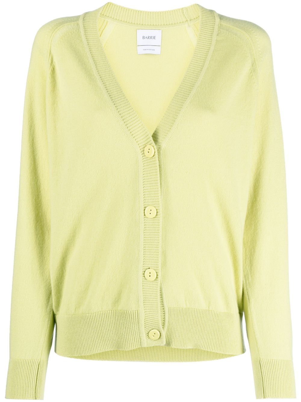 Barrie V-neck cashmere cardigan - Green von Barrie