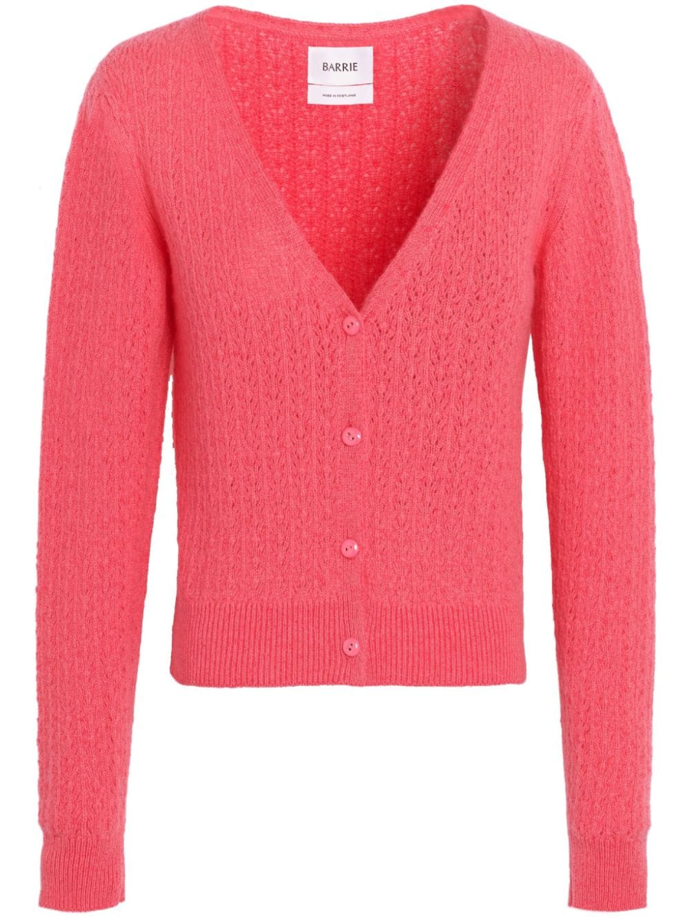 Barrie V-neck cashmere cardigan - Pink