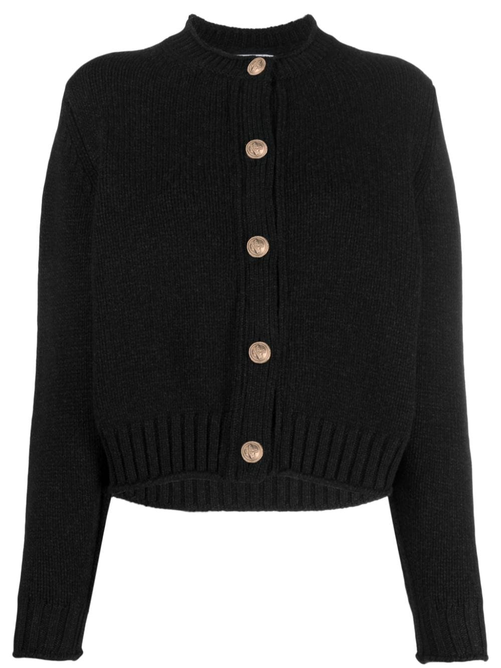 Barrie button-up cashmere cardigan - Black von Barrie