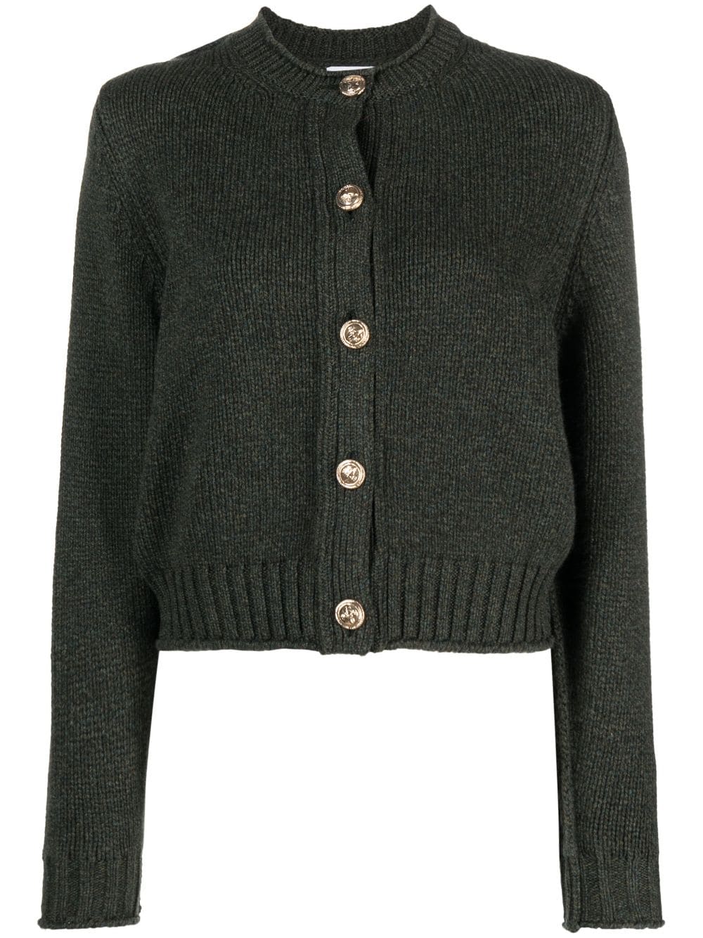 Barrie button-up cashmere cardigan - Green von Barrie