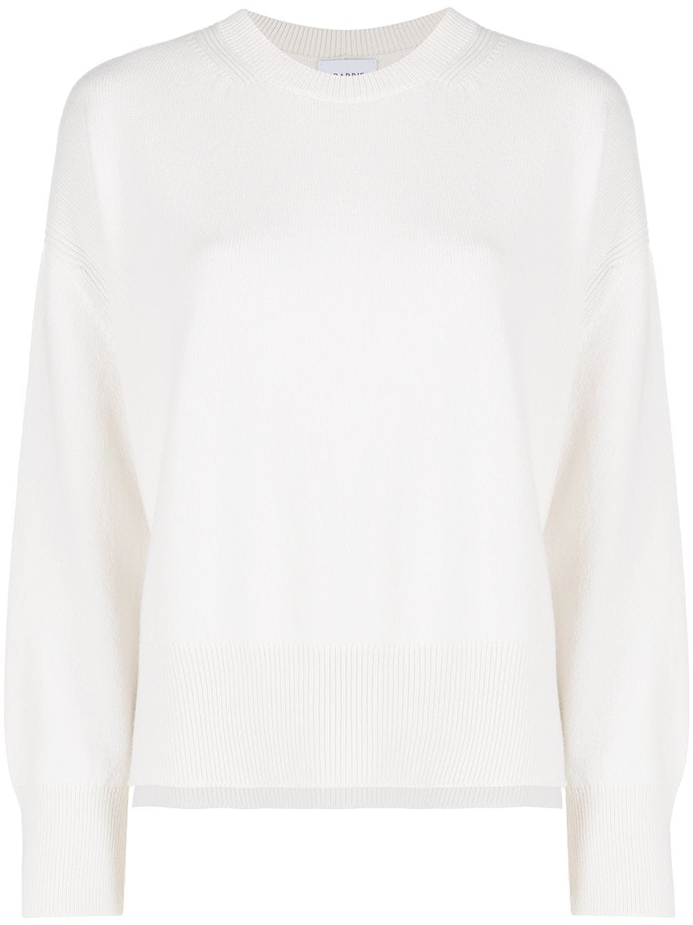 Barrie cashmere fine-knit jumper - White von Barrie