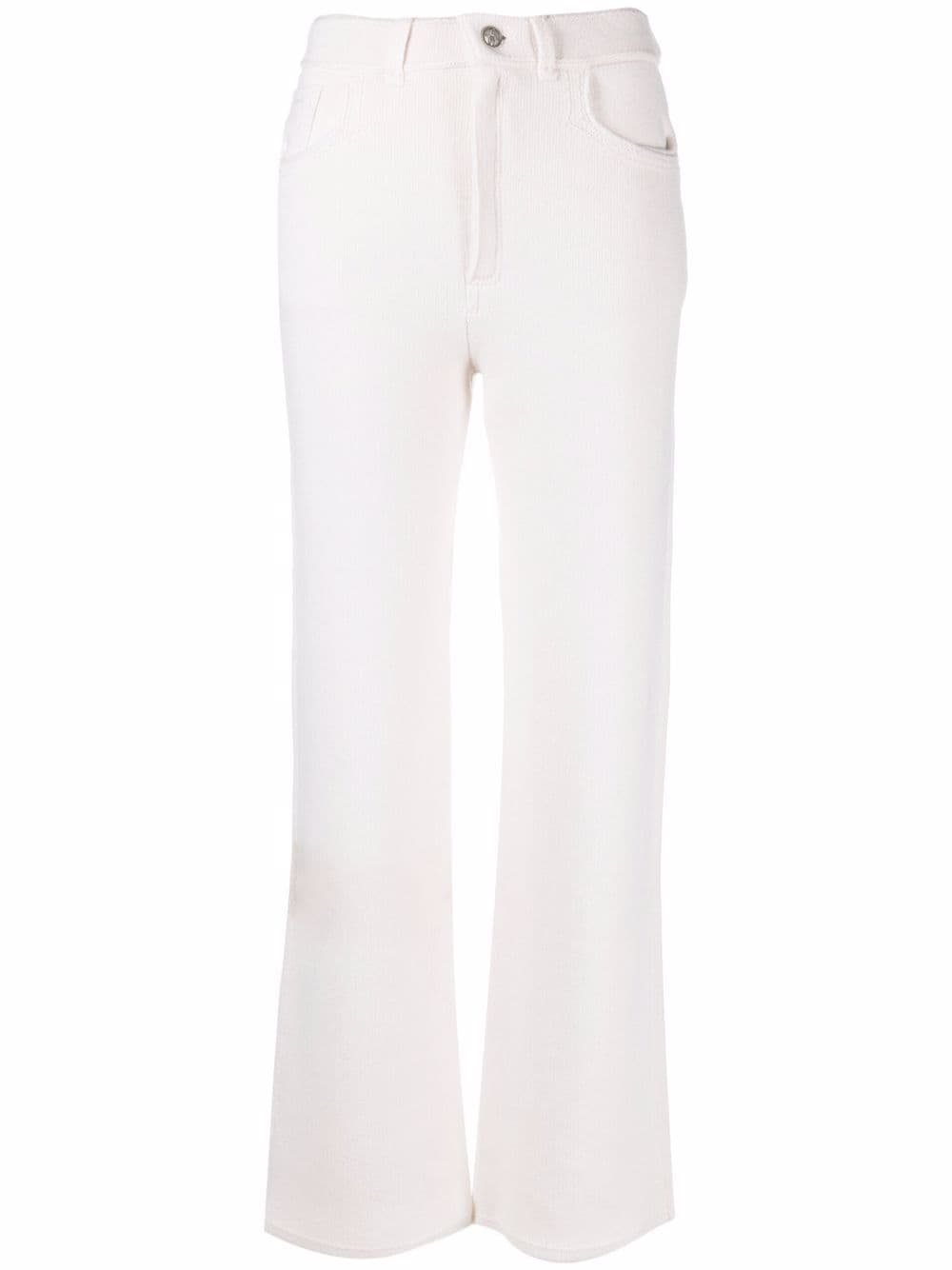 Barrie denim suit trousers - White von Barrie