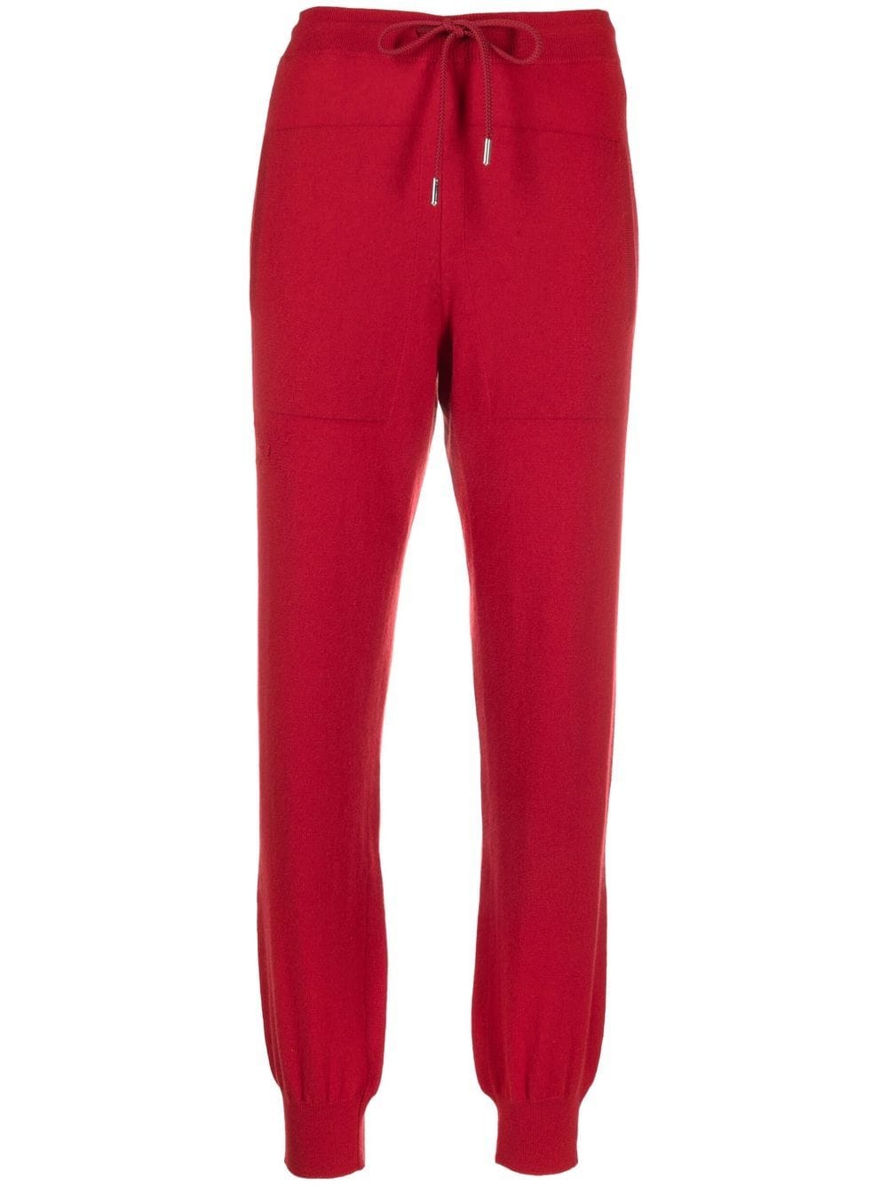 Barrie drawstring knitted track pants - Red von Barrie