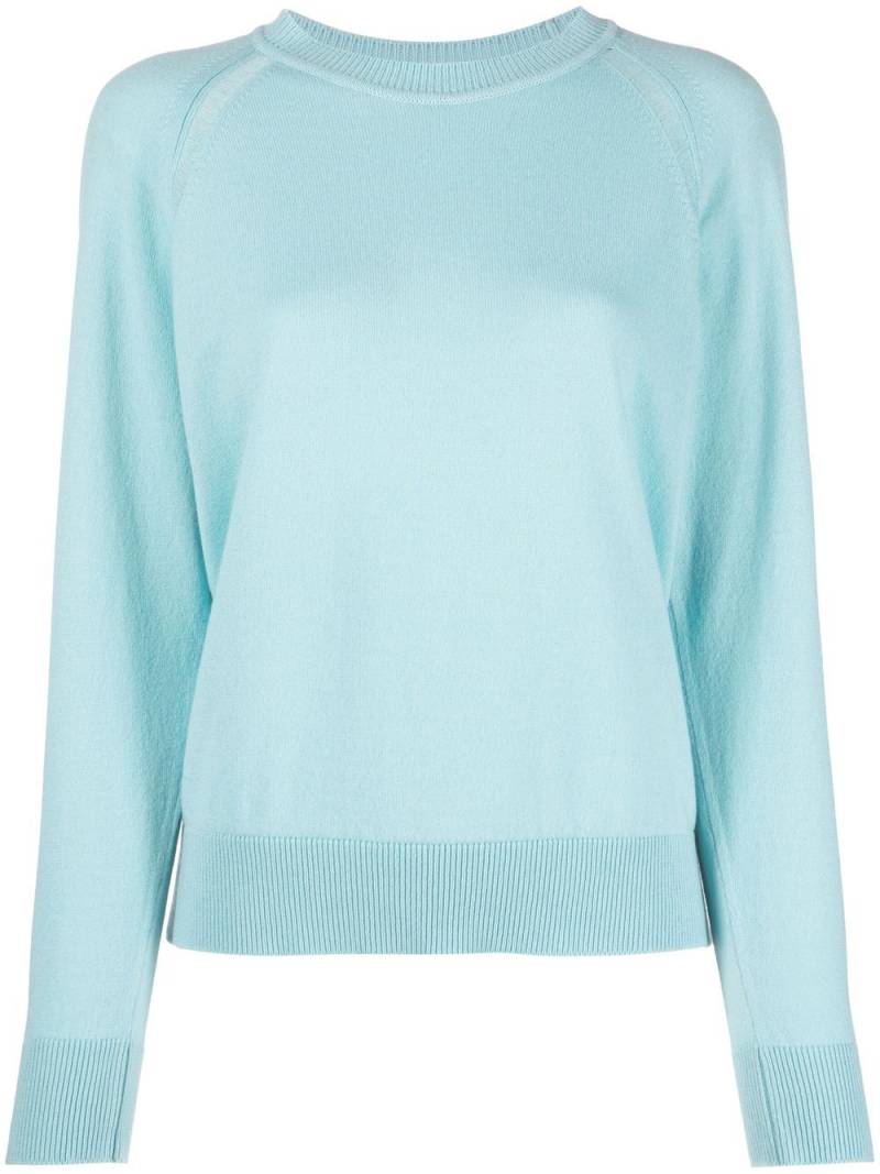 Barrie fine-knit cashmere jumper - Blue von Barrie