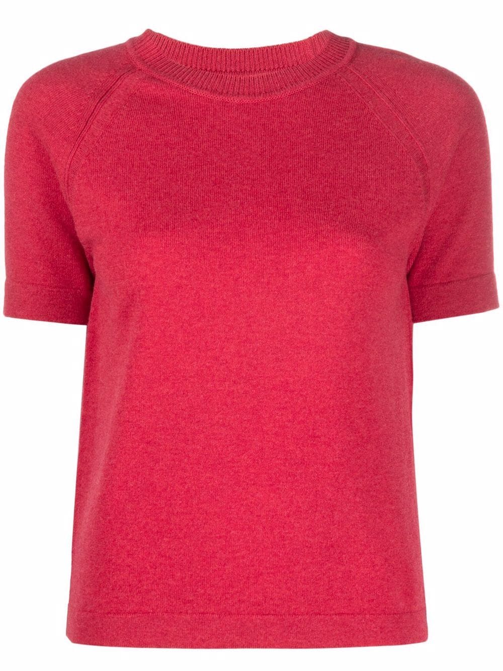 Barrie fine-knit cashmere top - Red von Barrie