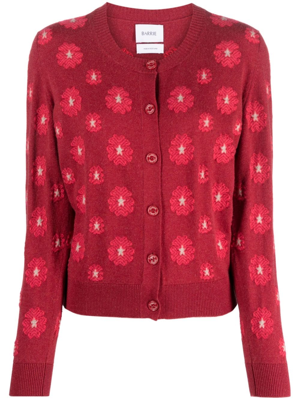 Barrie floral-embroidered cardigan von Barrie