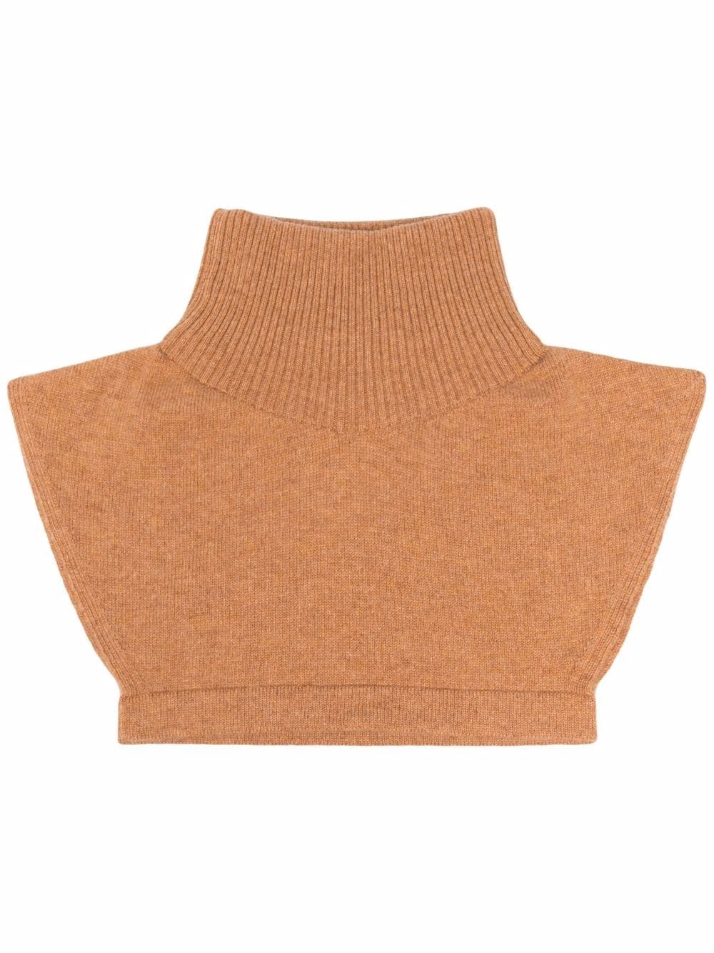 Barrie high neck cashmere collar - Neutrals von Barrie