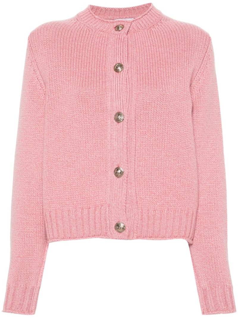Barrie long-sleeve cashmere cardigan - Pink von Barrie