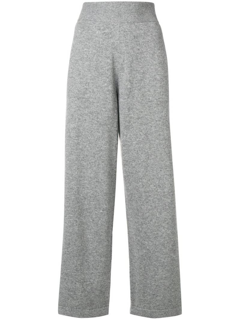 Barrie ribbed waistband track pants - Grey von Barrie