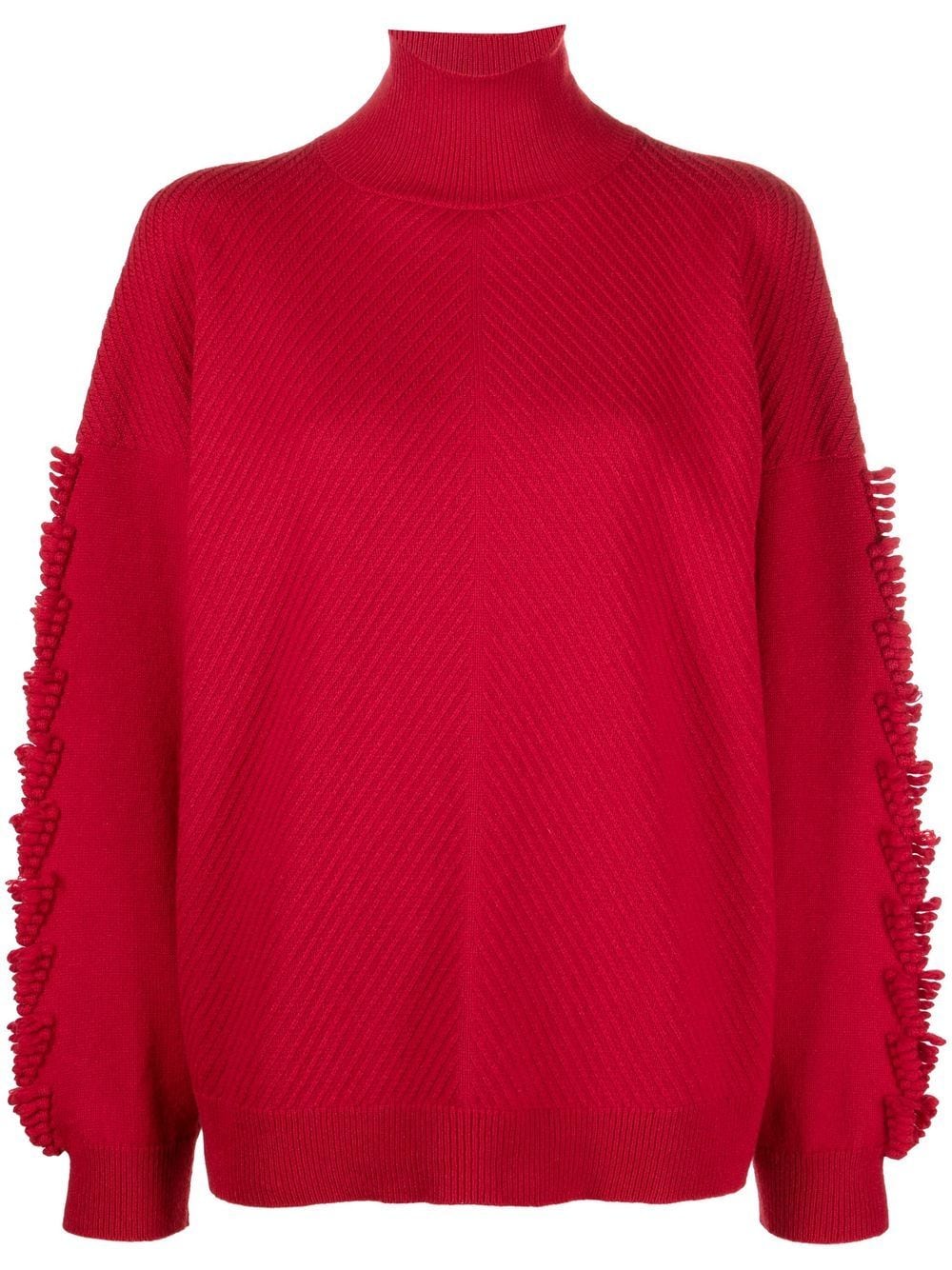 Barrie rollneck cashmere jumper - Red von Barrie