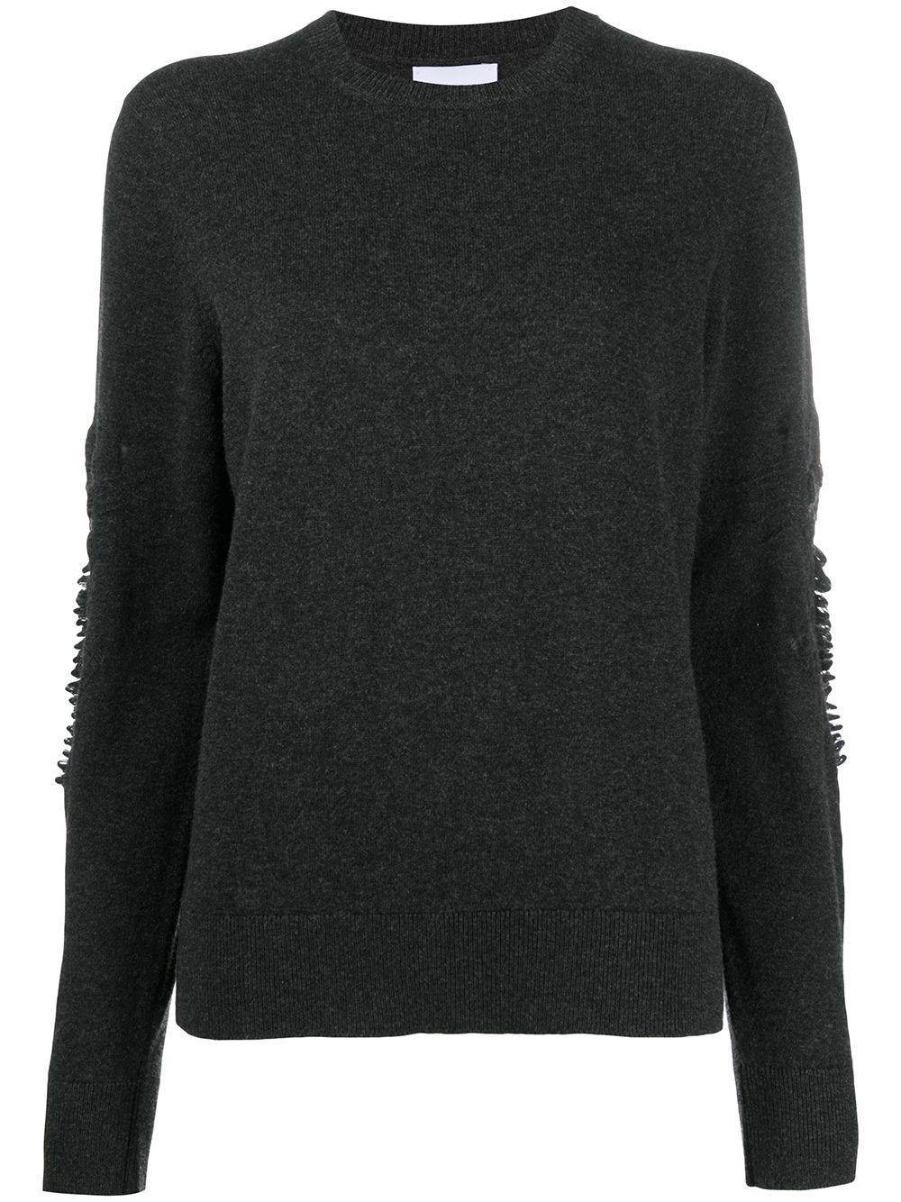 Barrie round neck jumper - Grey von Barrie