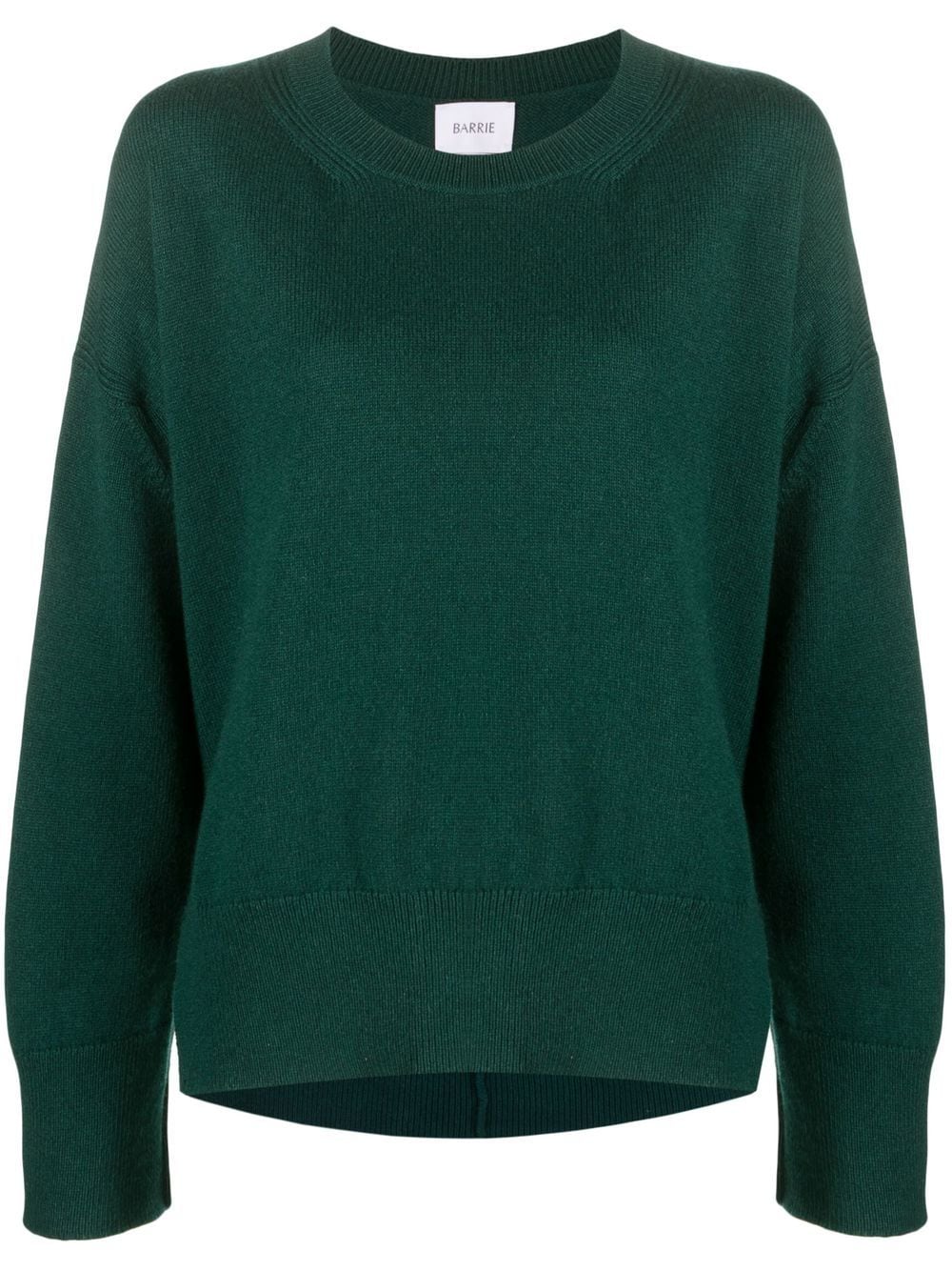 Barrie round-neck knit jumper - Green von Barrie