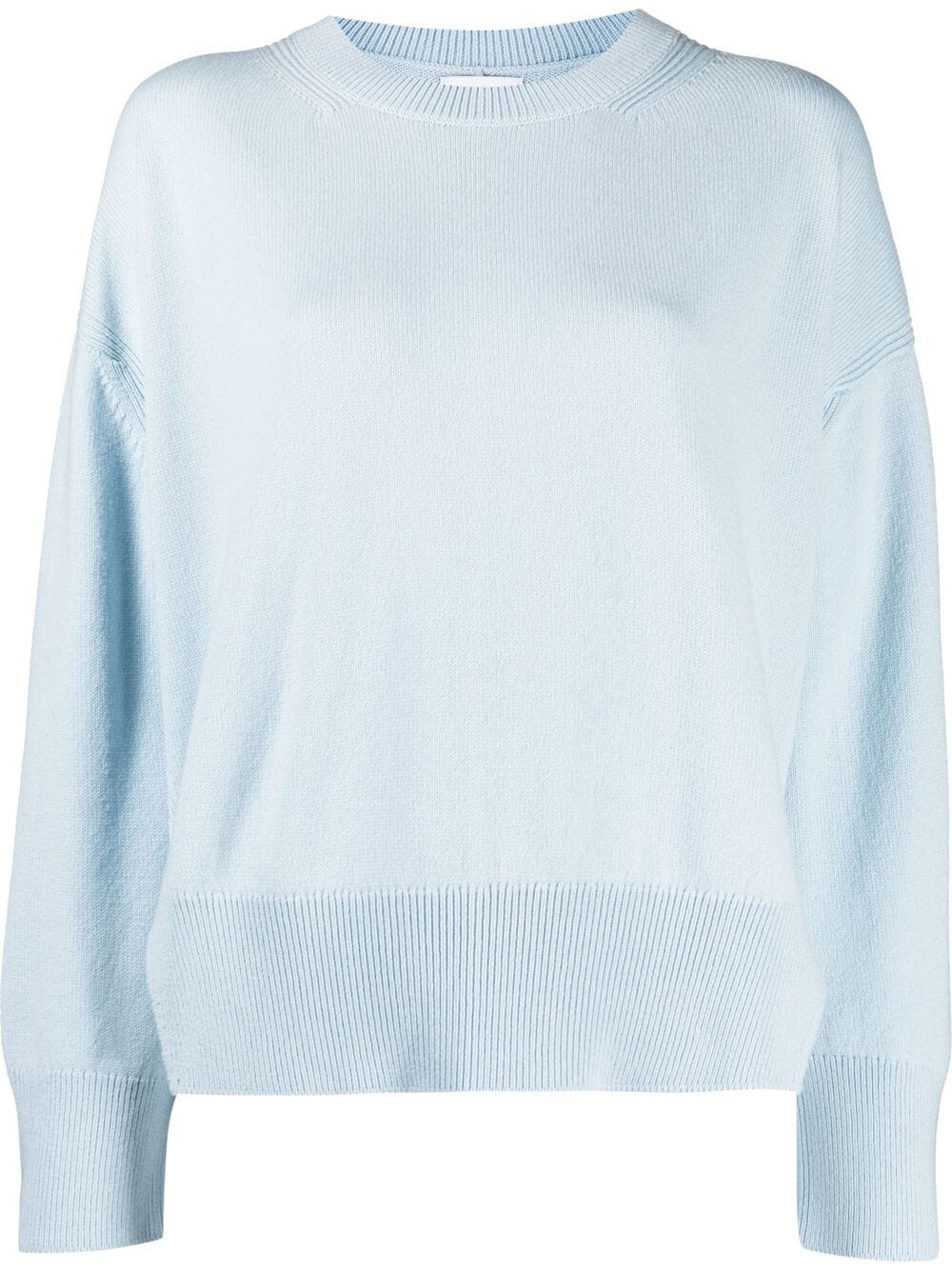 Barrie side-slit jumper - Blue von Barrie