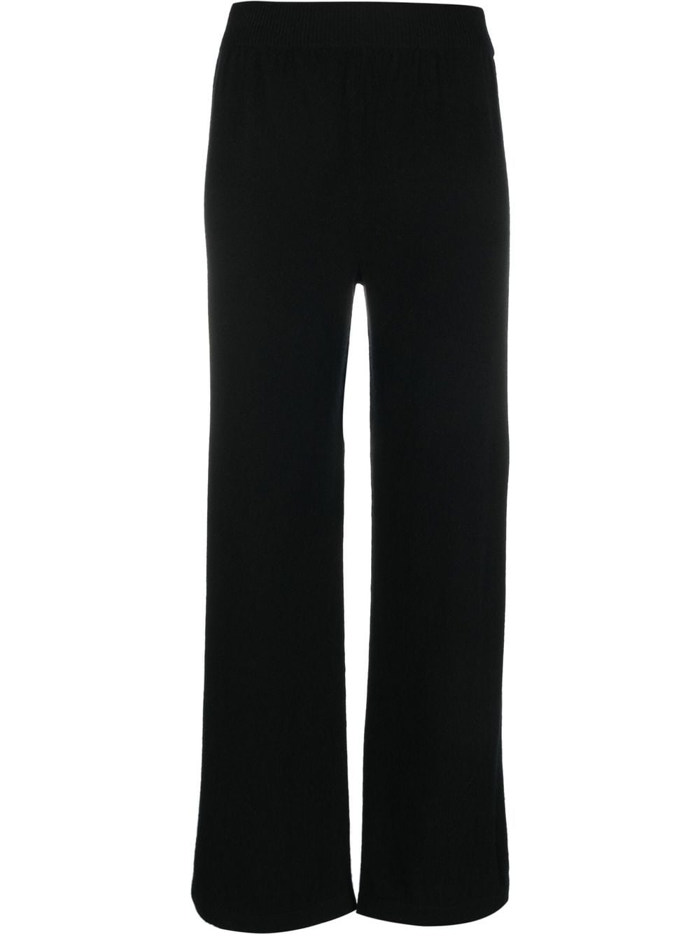 Barrie straight-leg knitted trousers - Black von Barrie