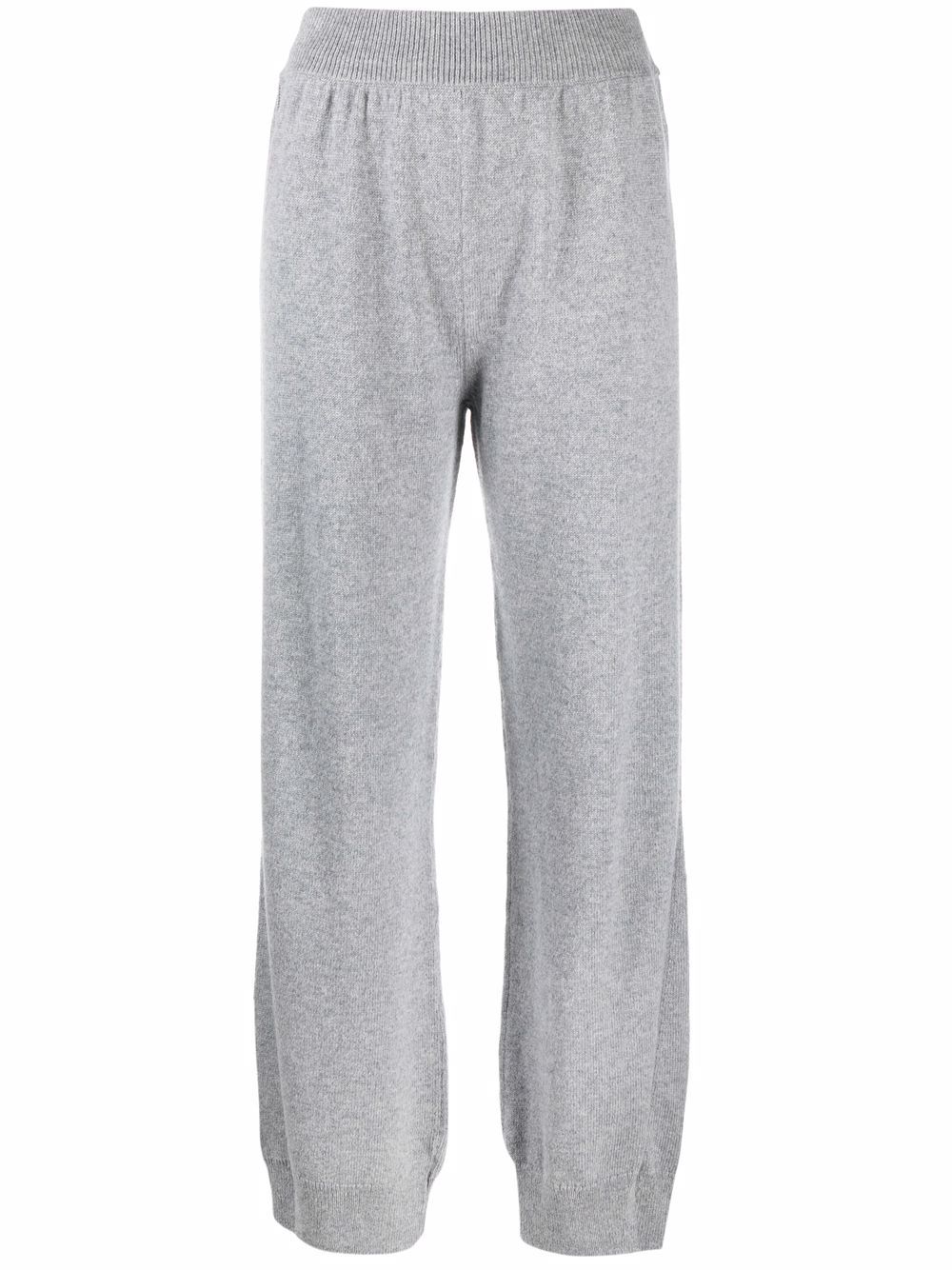 Barrie tapered-leg cashmere trousers - Grey von Barrie