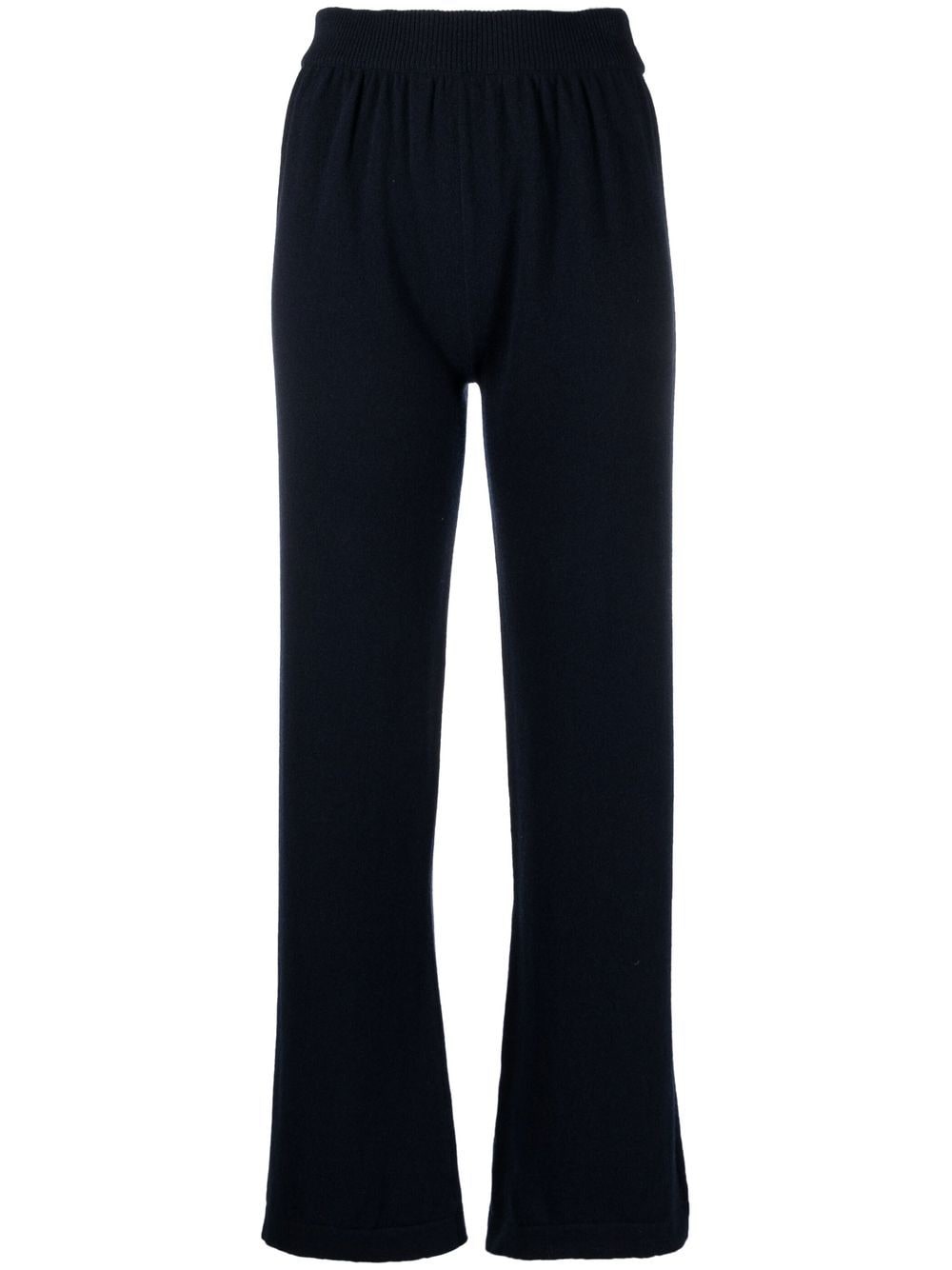 Barrie wide-leg cashmere trousers - Blue von Barrie