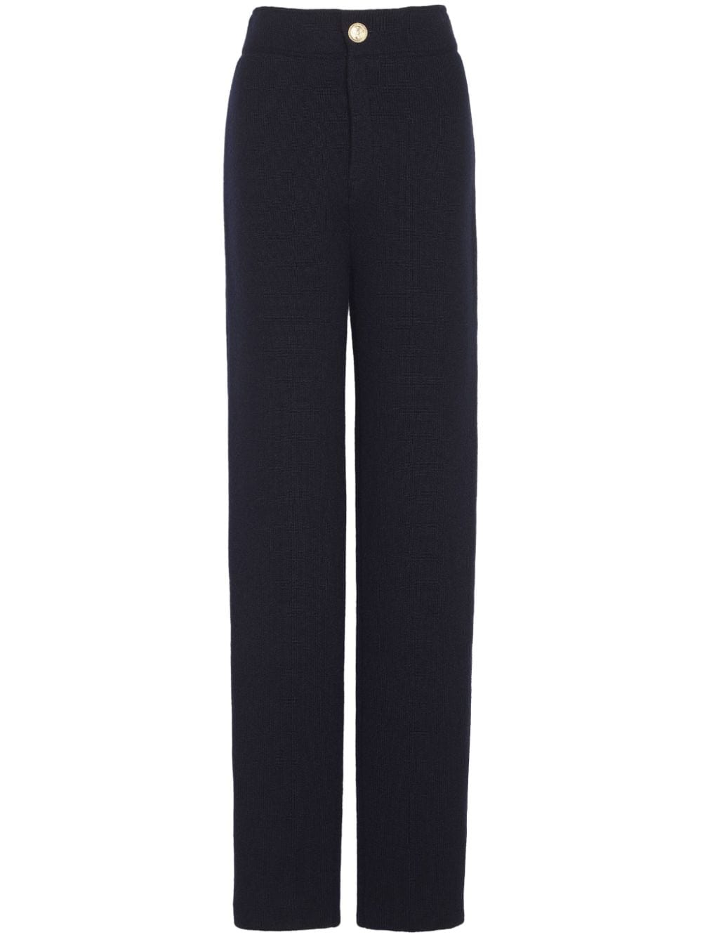 Barrie x Sofia Coppola slim-cut knitted trousers - Blue von Barrie