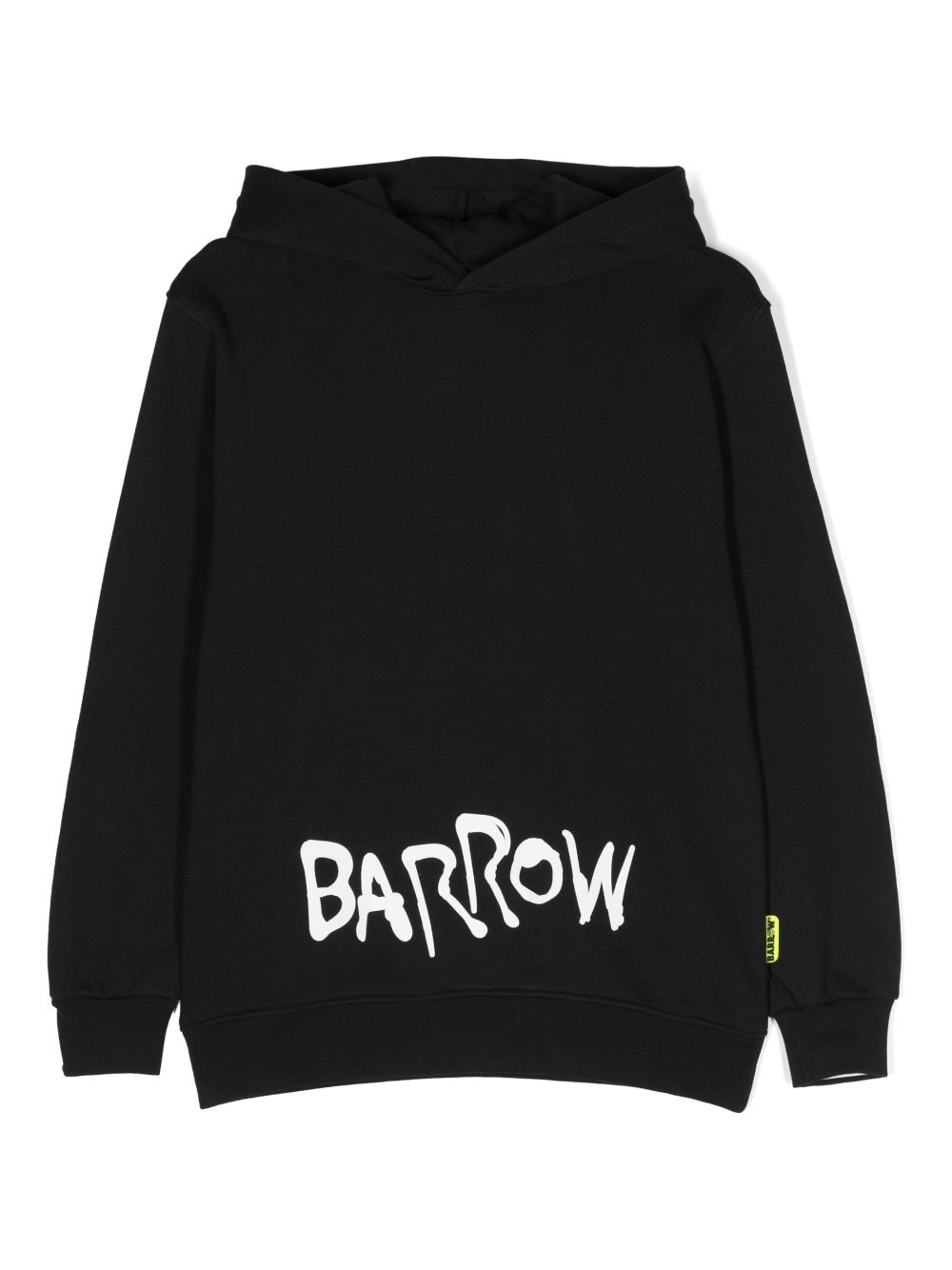 Barrow kids bear-print cotton hoodie - Black von Barrow kids