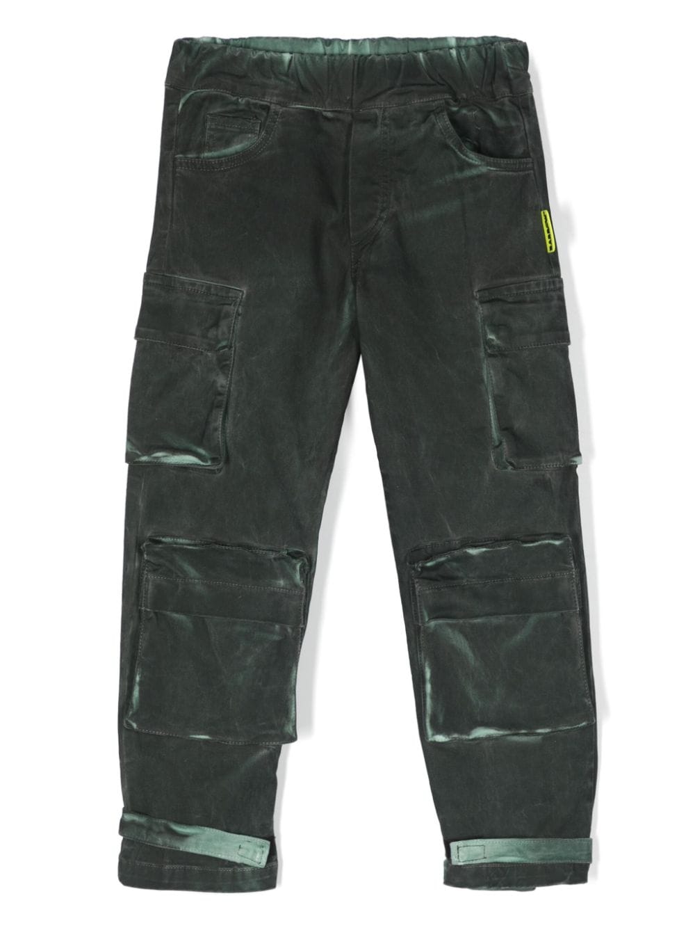 Barrow kids bleach-effect tapered cargo pants - Green von Barrow kids