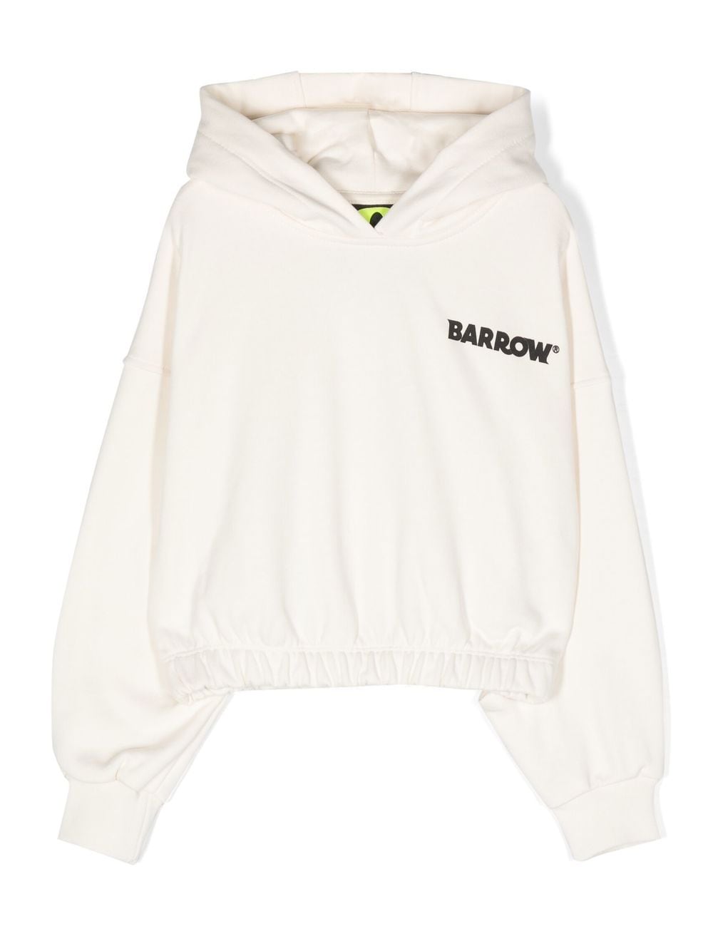 Barrow kids graphic logo-print hoodie - Neutrals von Barrow kids