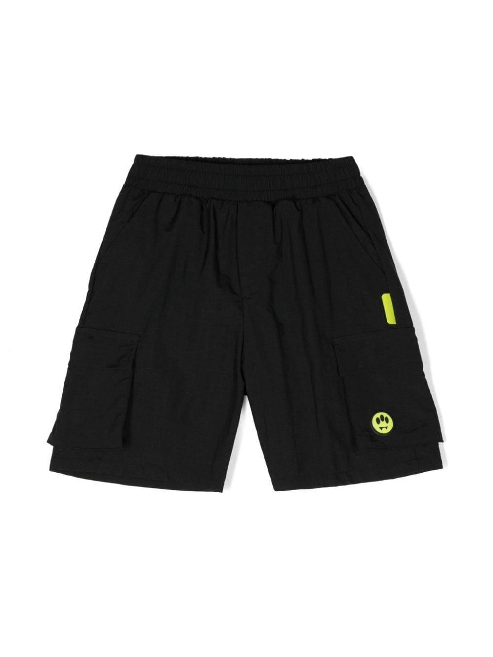 Barrow kids logo-appliqué cargo shorts - Black von Barrow kids