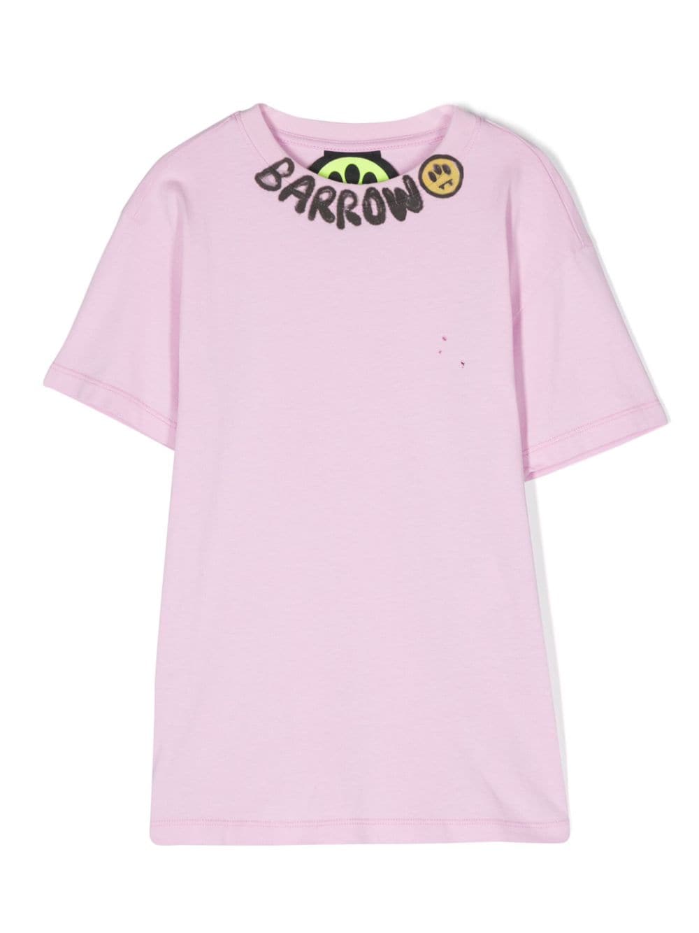 Barrow kids logo-print T-shirt dress - Pink von Barrow kids