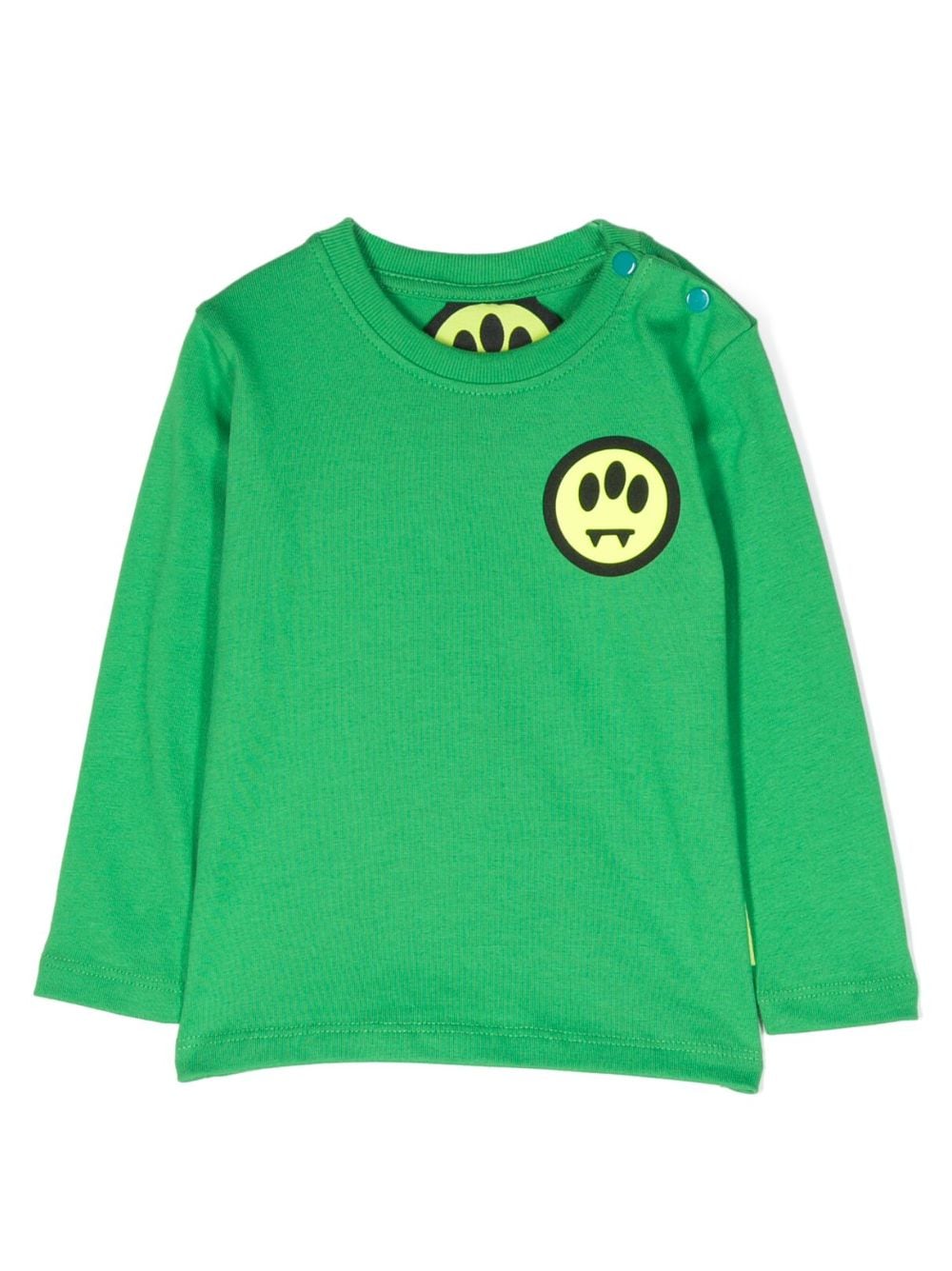 Barrow kids logo-print cotton T-shirt - Green von Barrow kids